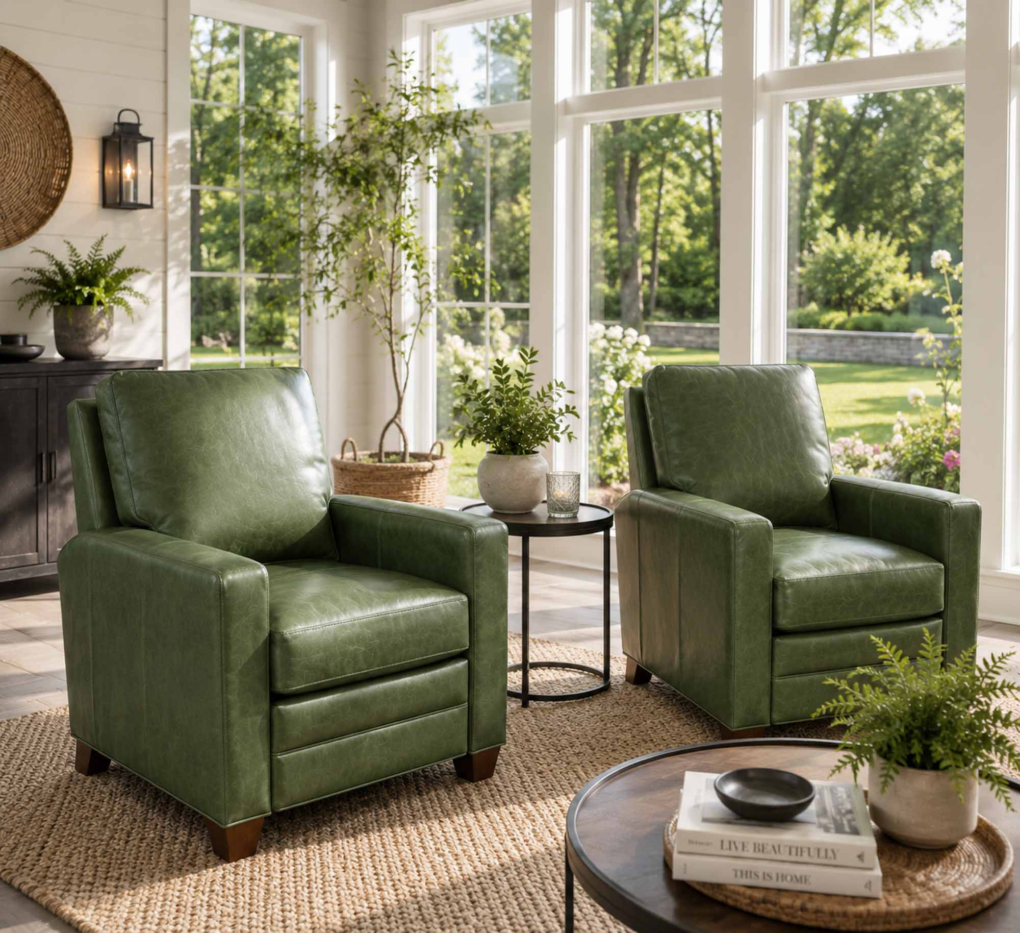 Hanley Leather Recliner - Image 4