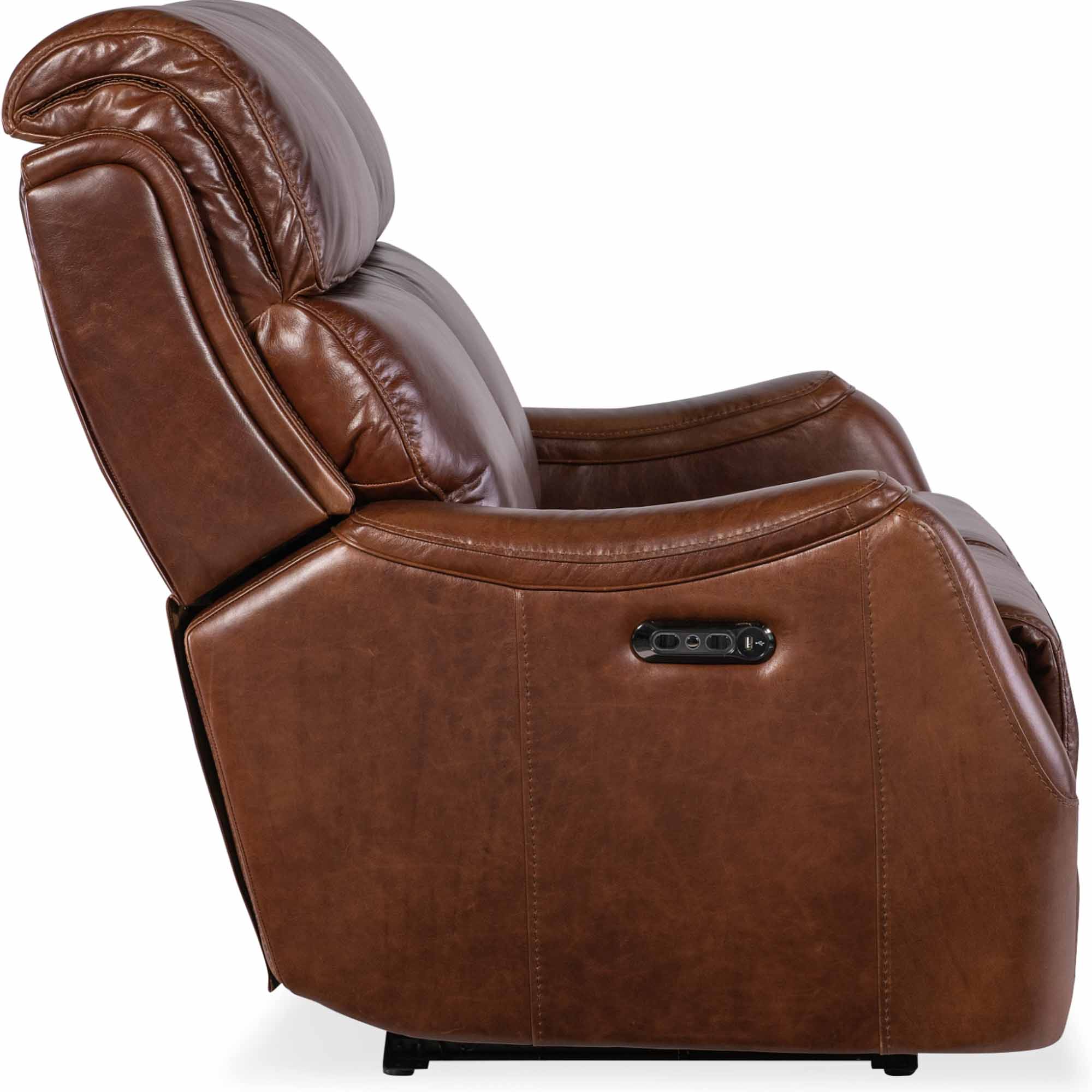 Harlan Zero Gravity Leather Power Reclining Loveseat With Articulating Headrest - Image 3