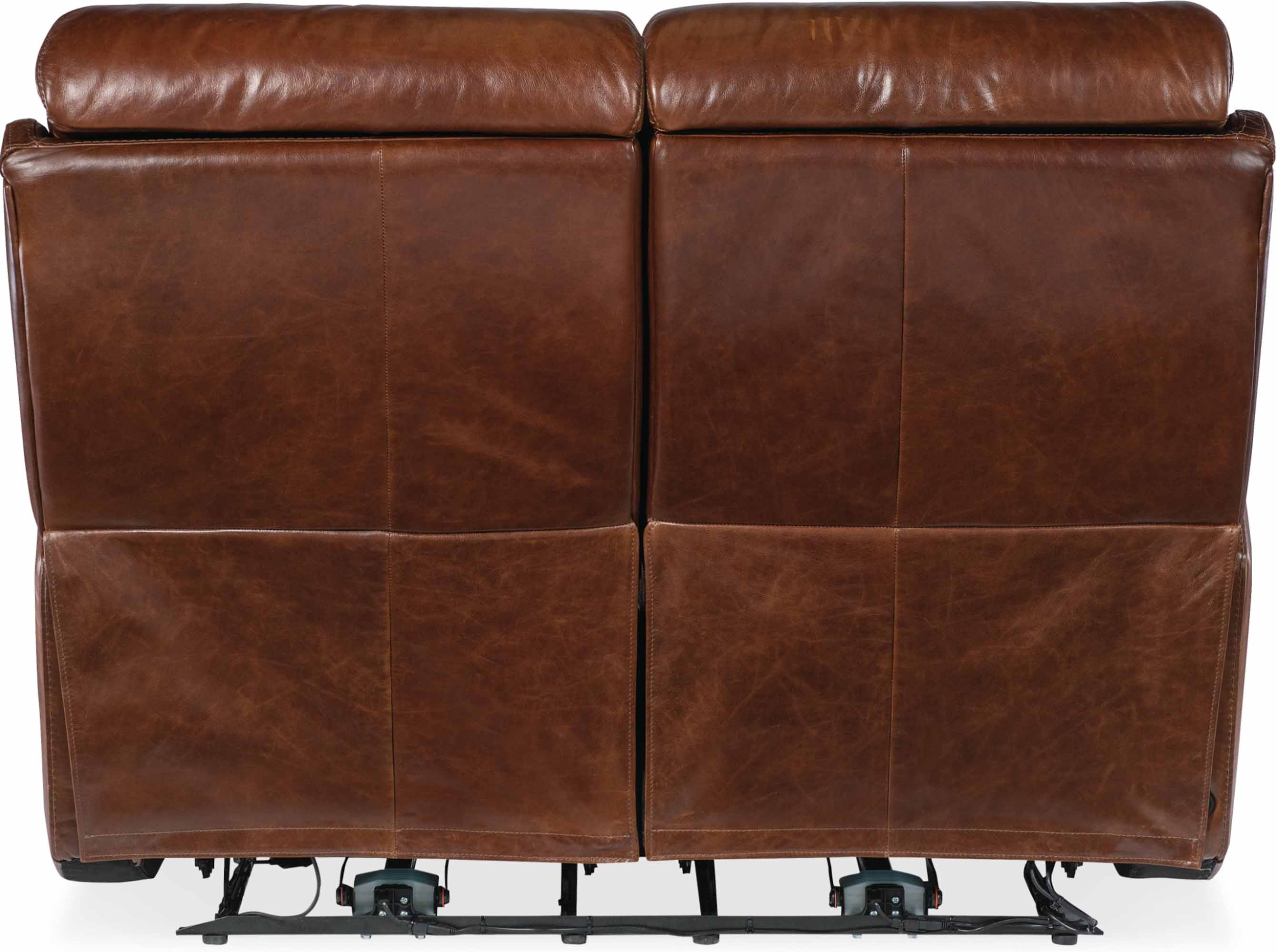 Harlan Zero Gravity Leather Power Reclining Loveseat With Articulating Headrest - Image 4