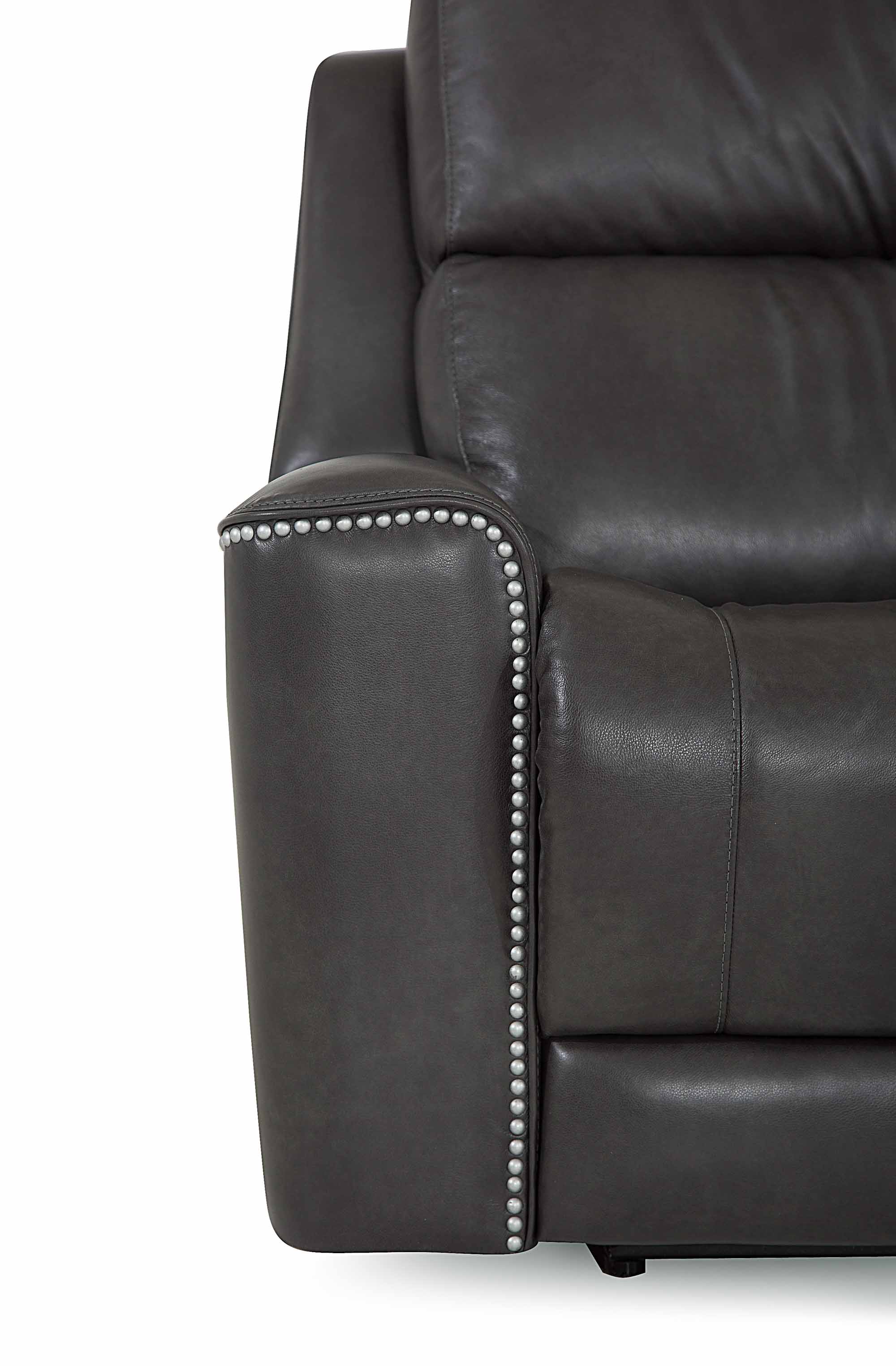 Hastings Leather Power Reclining Sectional With Articulating Headrest - Image 2