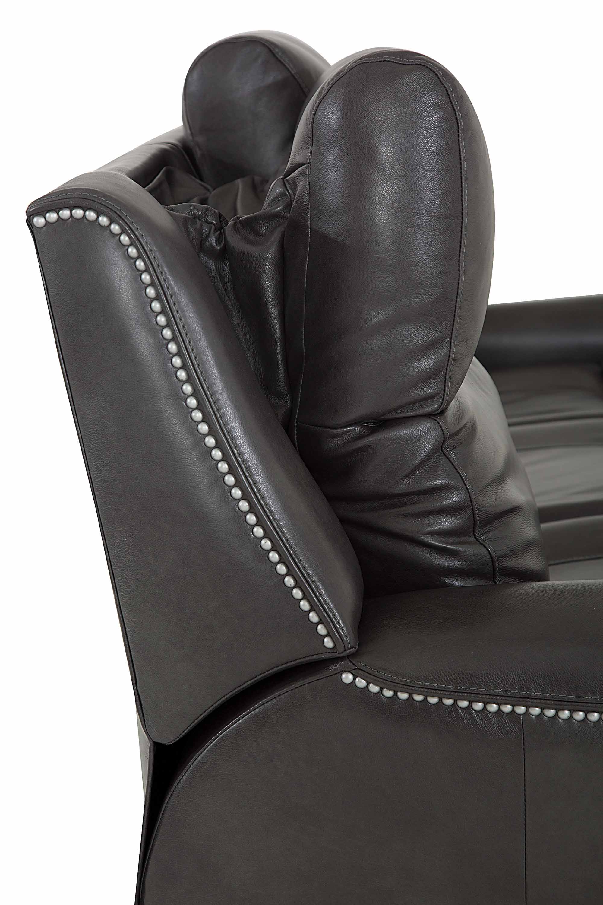 Hastings Leather Power Reclining Sectional With Articulating Headrest - Image 4