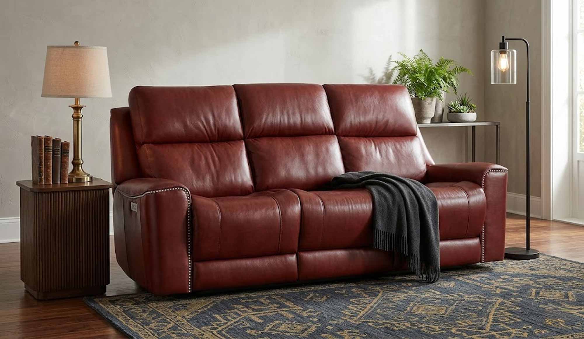 Hastings Leather Power Reclining Sofa With Articulating Headrest - Image 10