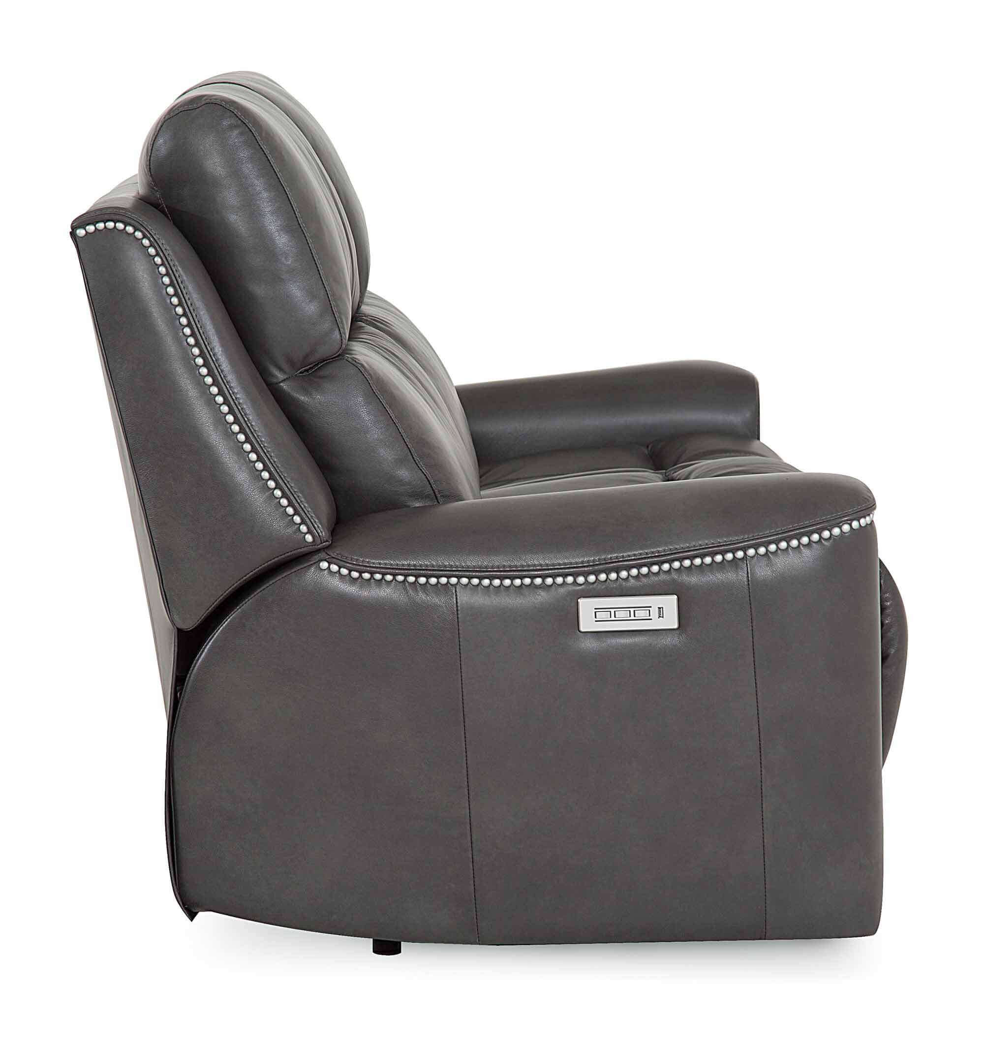 Hastings Leather Power Reclining Sofa With Articulating Headrest - Image 3