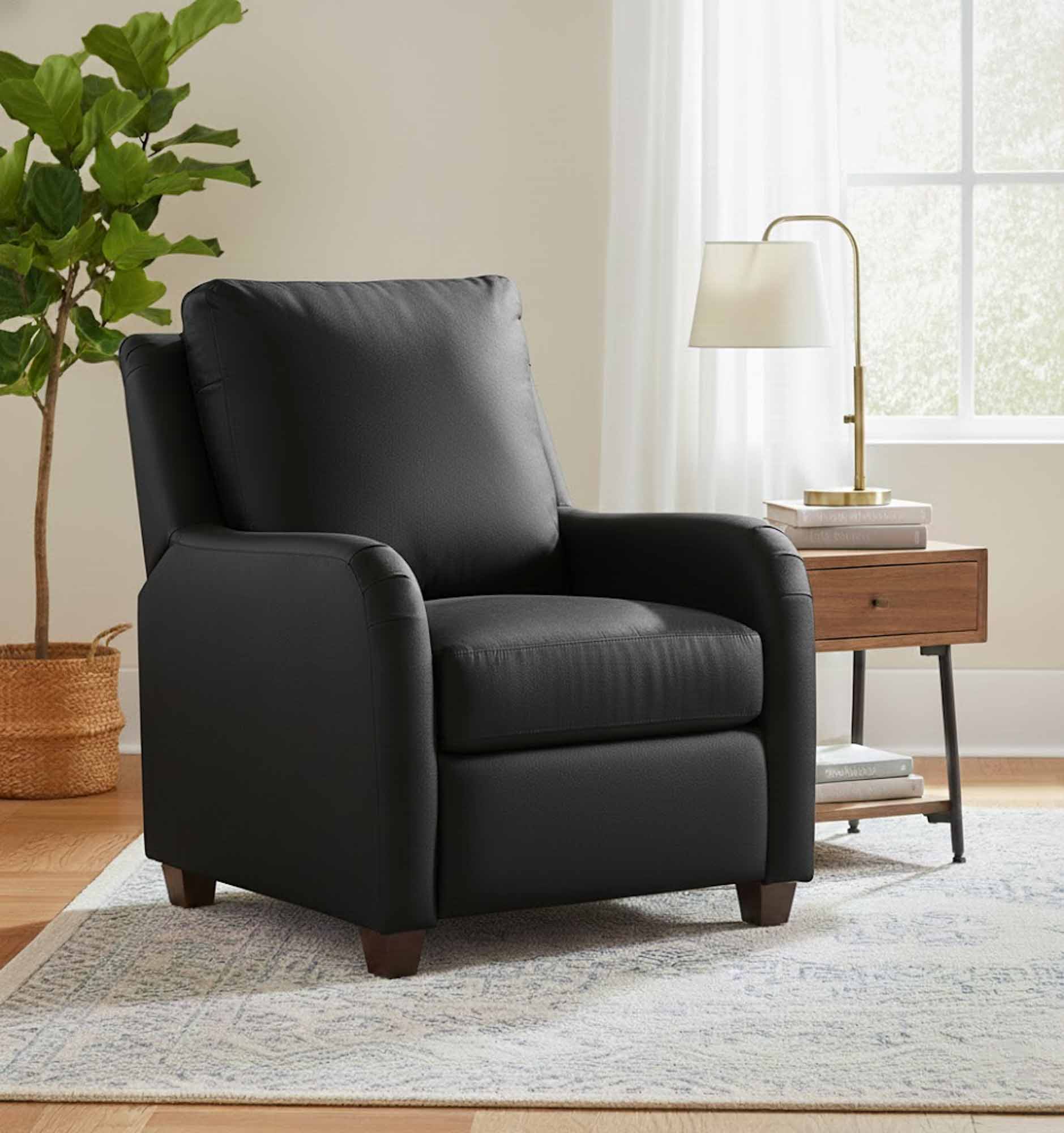 Hattie Leather Power Recliner With Articulating Headrest - Image 6