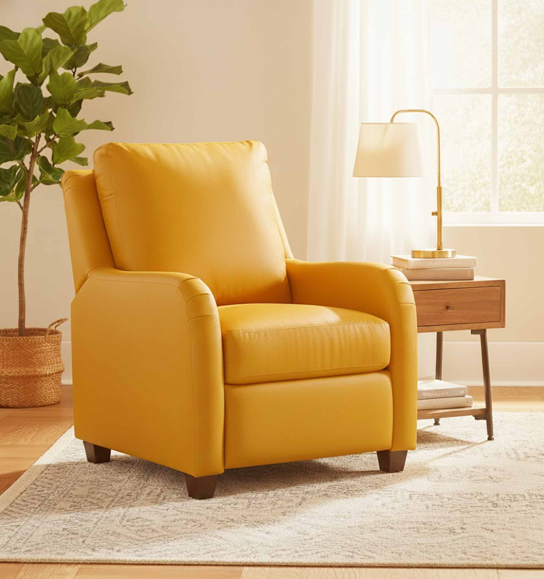 Hattie Leather Power Recliner With Articulating Headrest - Image 7