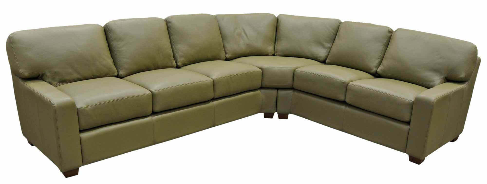 Albany Leather Sectional - Image 2