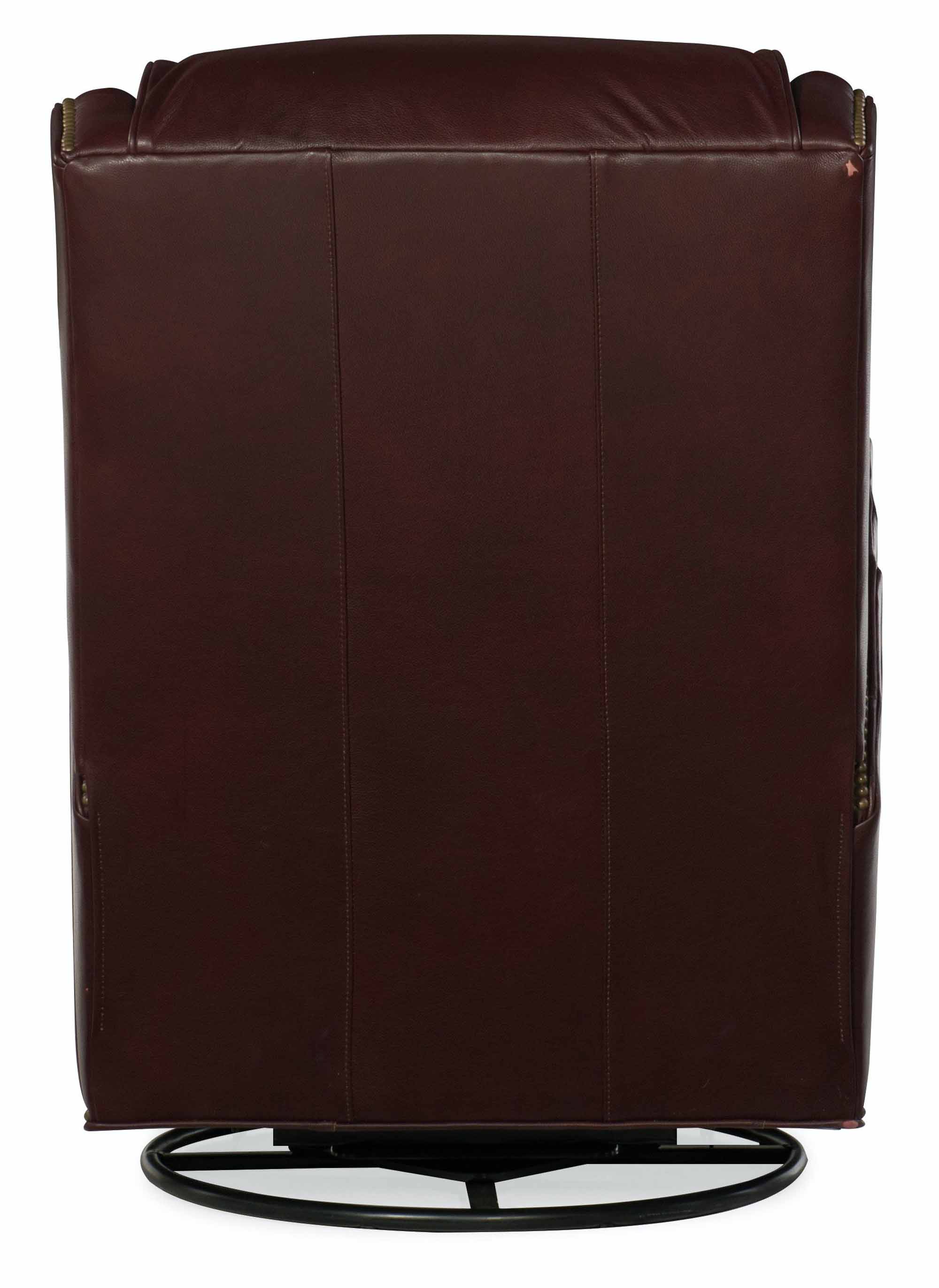 Henley Leather Swivel Glider Recliner - Image 3