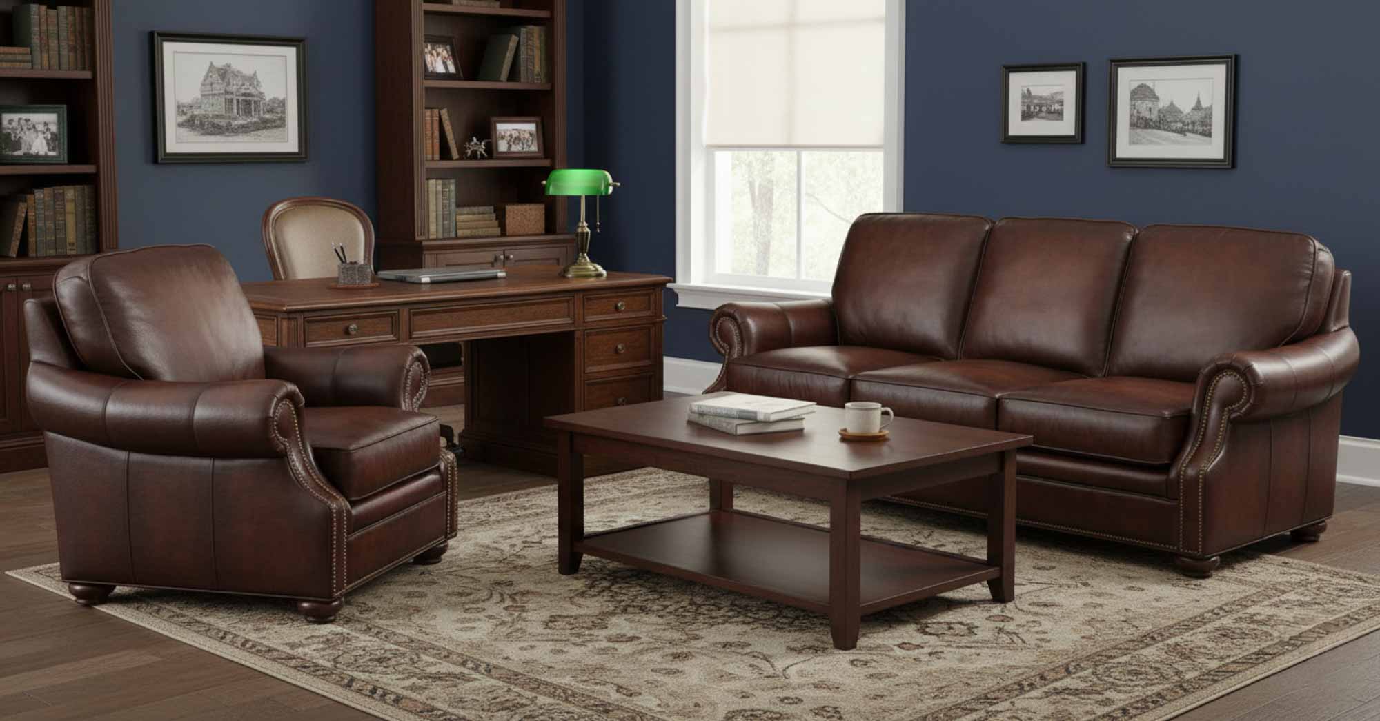Herrigan Leather Sofa - Image 6