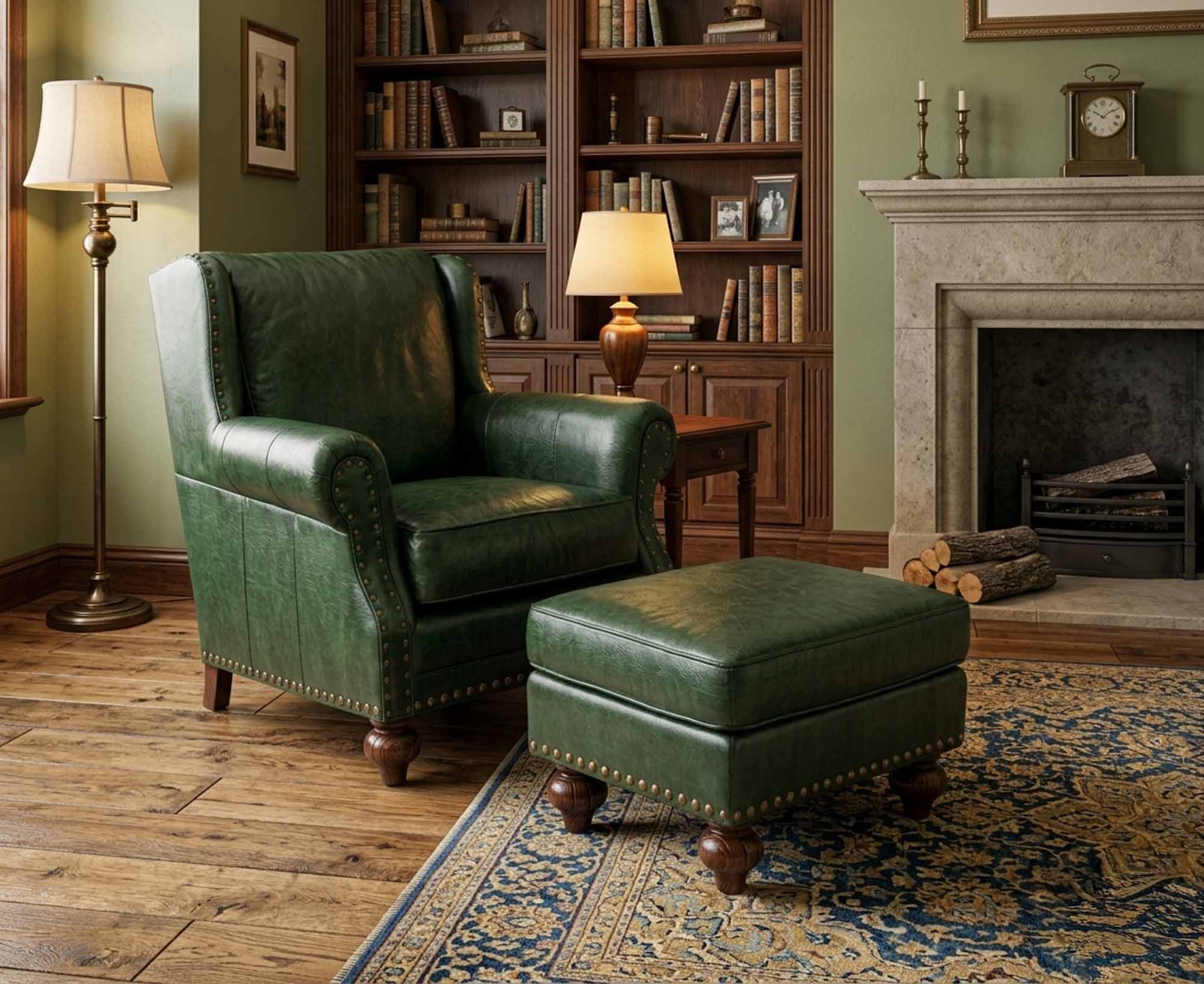 High Country Leather Chair - Image 6