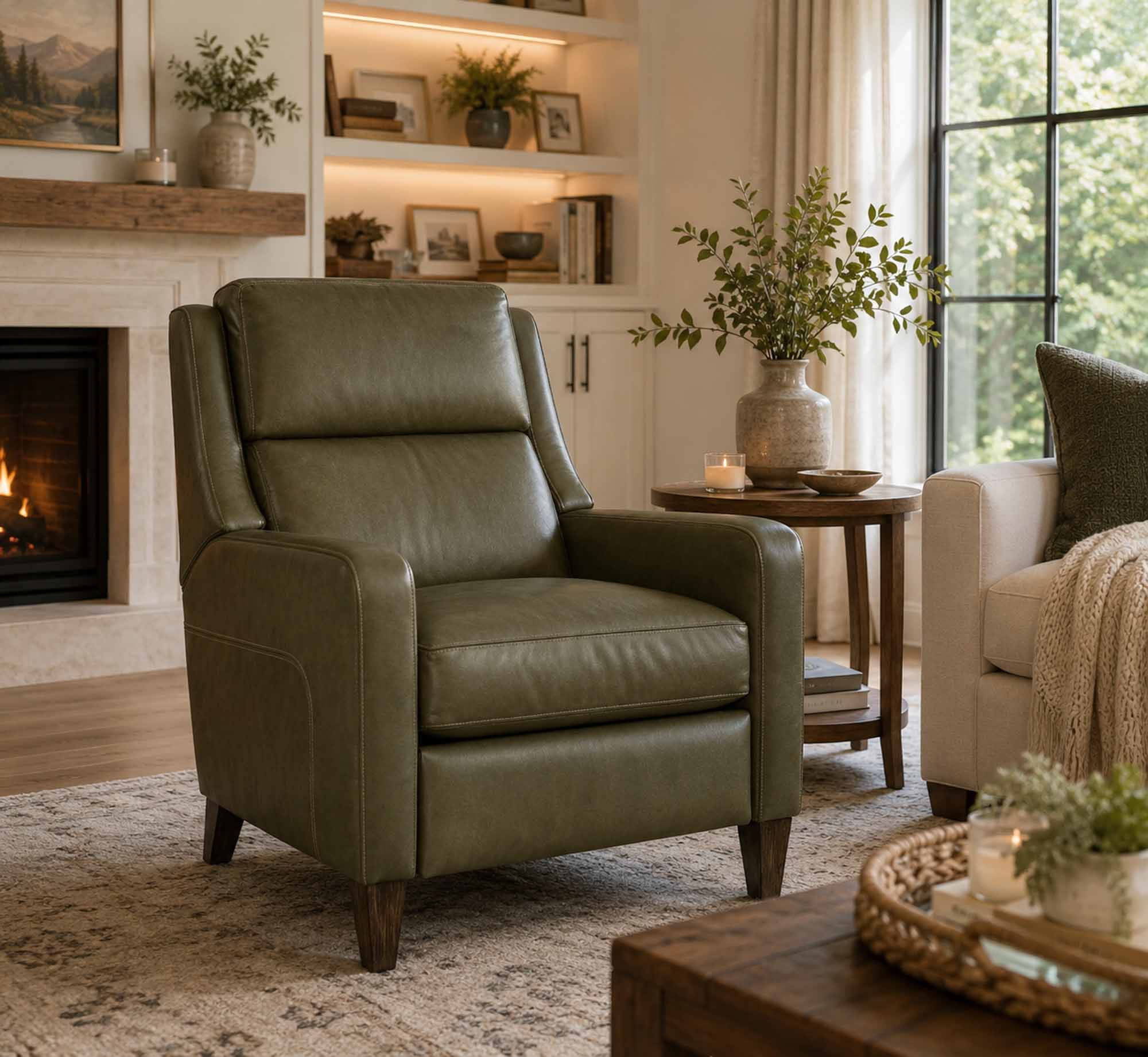 Howell Leather Recliner - Image 11