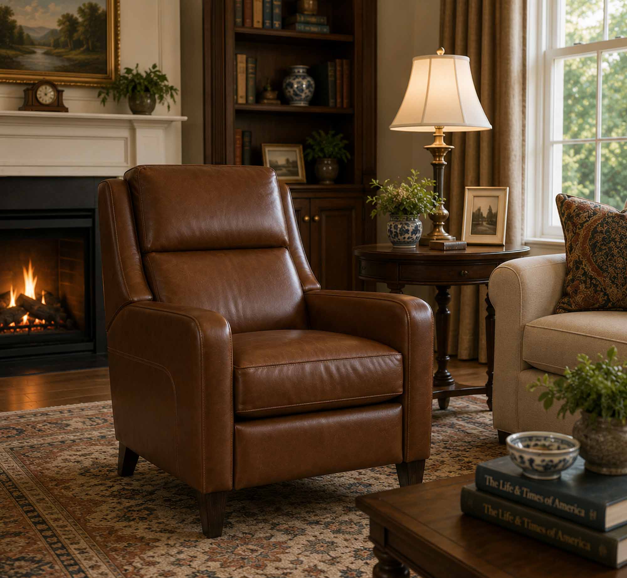 Howell Leather Recliner - Image 13