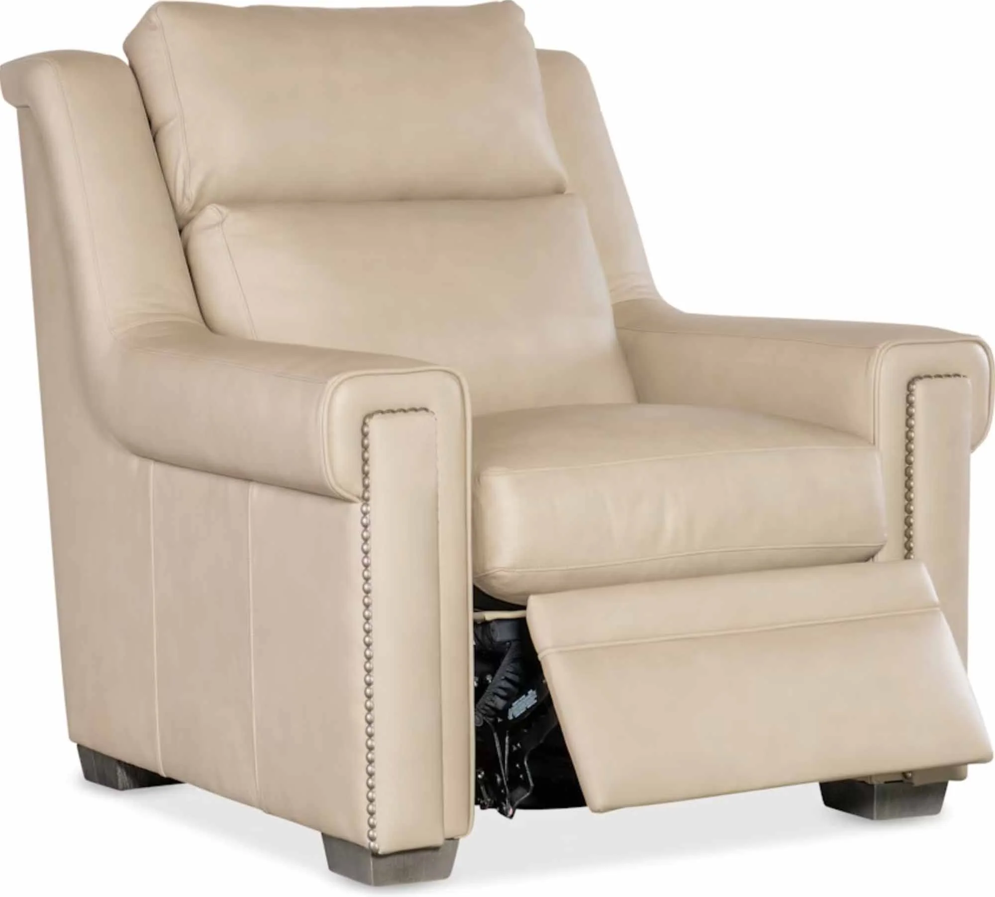 Huntsman Leather Power Recliner With Articulating Headrest - Image 4
