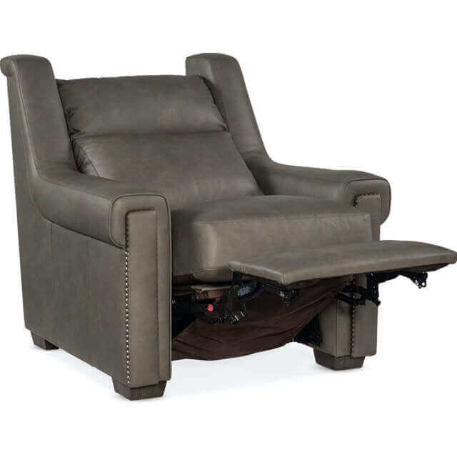 Huntsman Leather Power Recliner With Articulating Headrest - Image 8