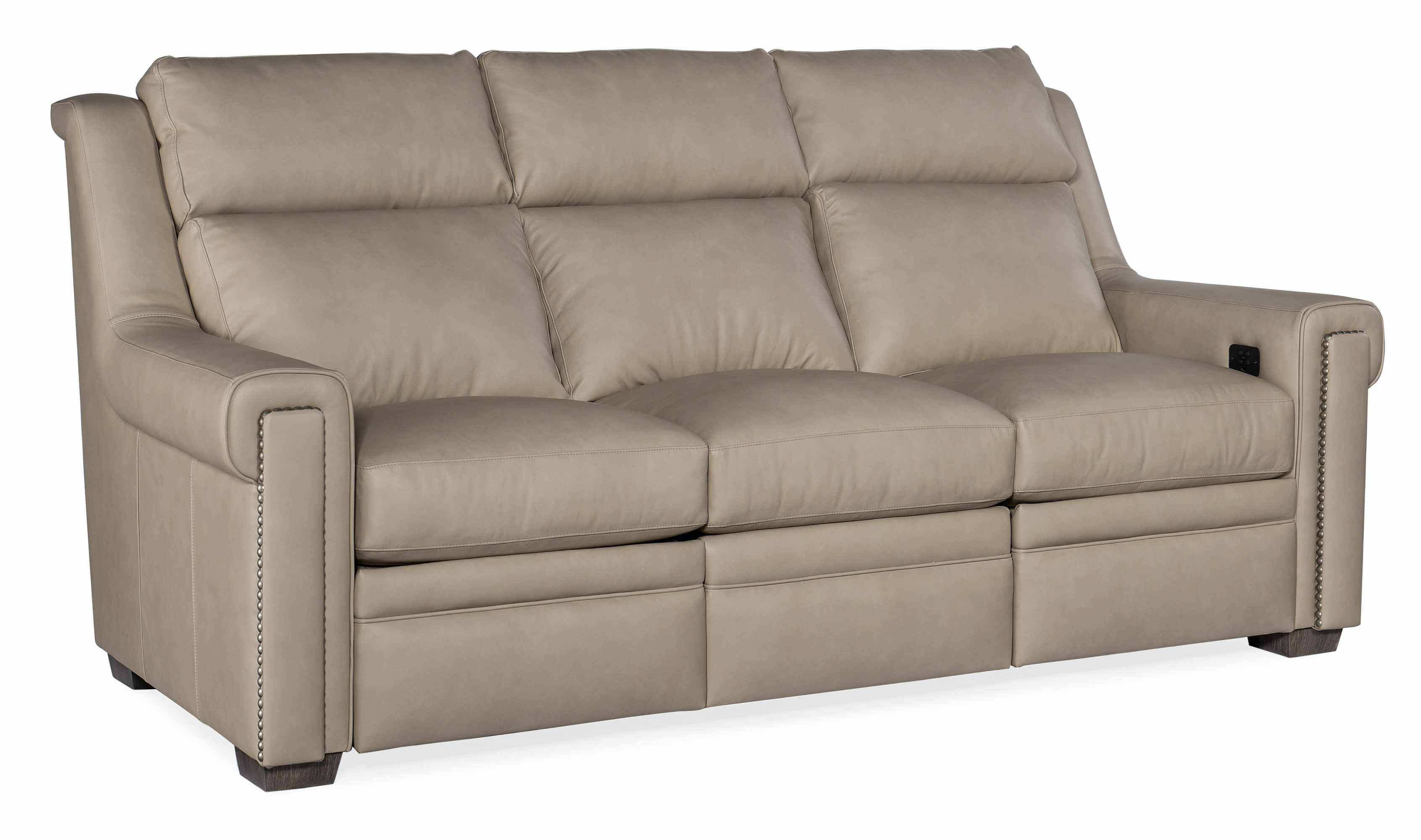 Huntsman Leather Power Reclining Sofa With Articulating Headrest - Image 12
