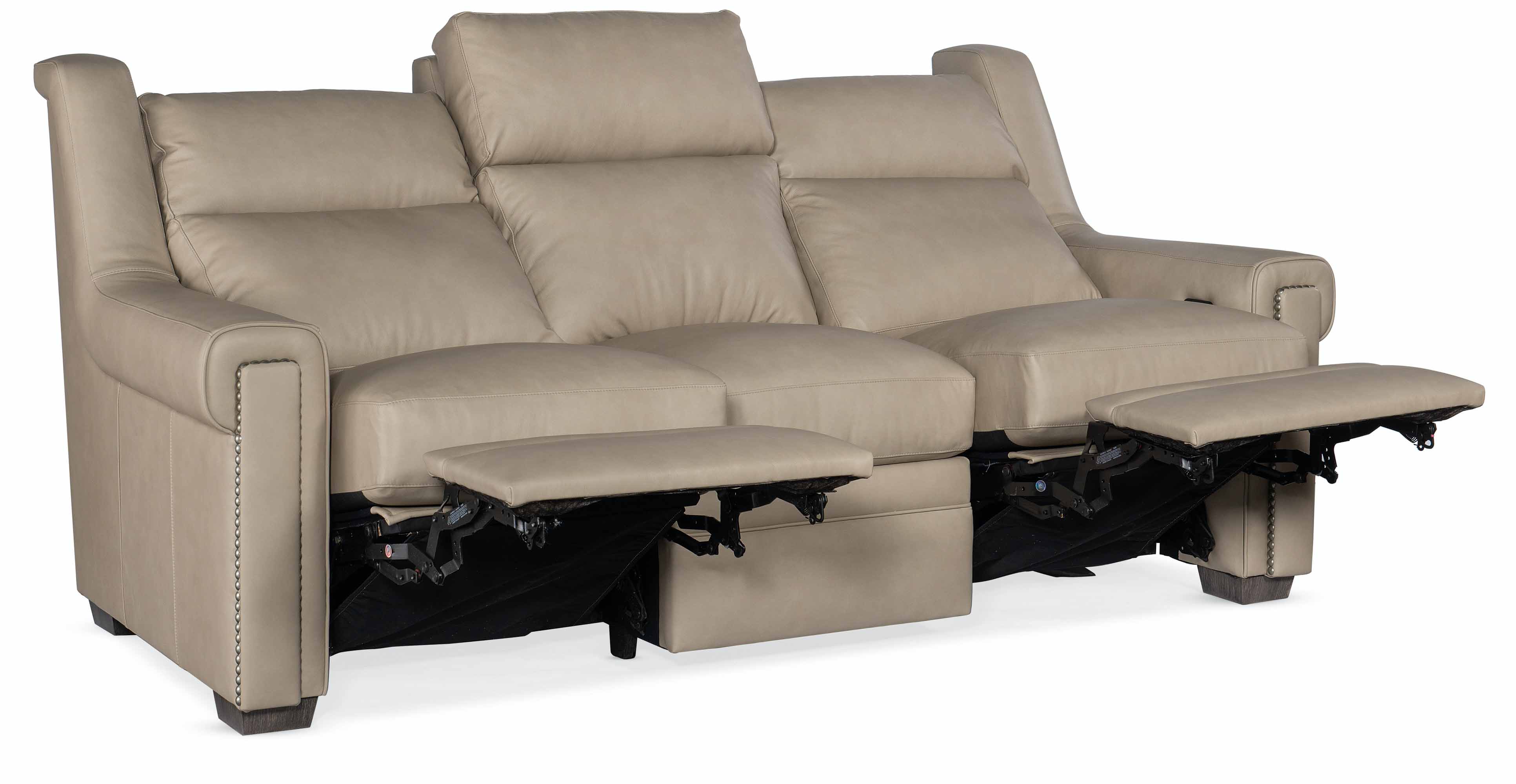 Huntsman Leather Power Reclining Sofa With Articulating Headrest - Image 15