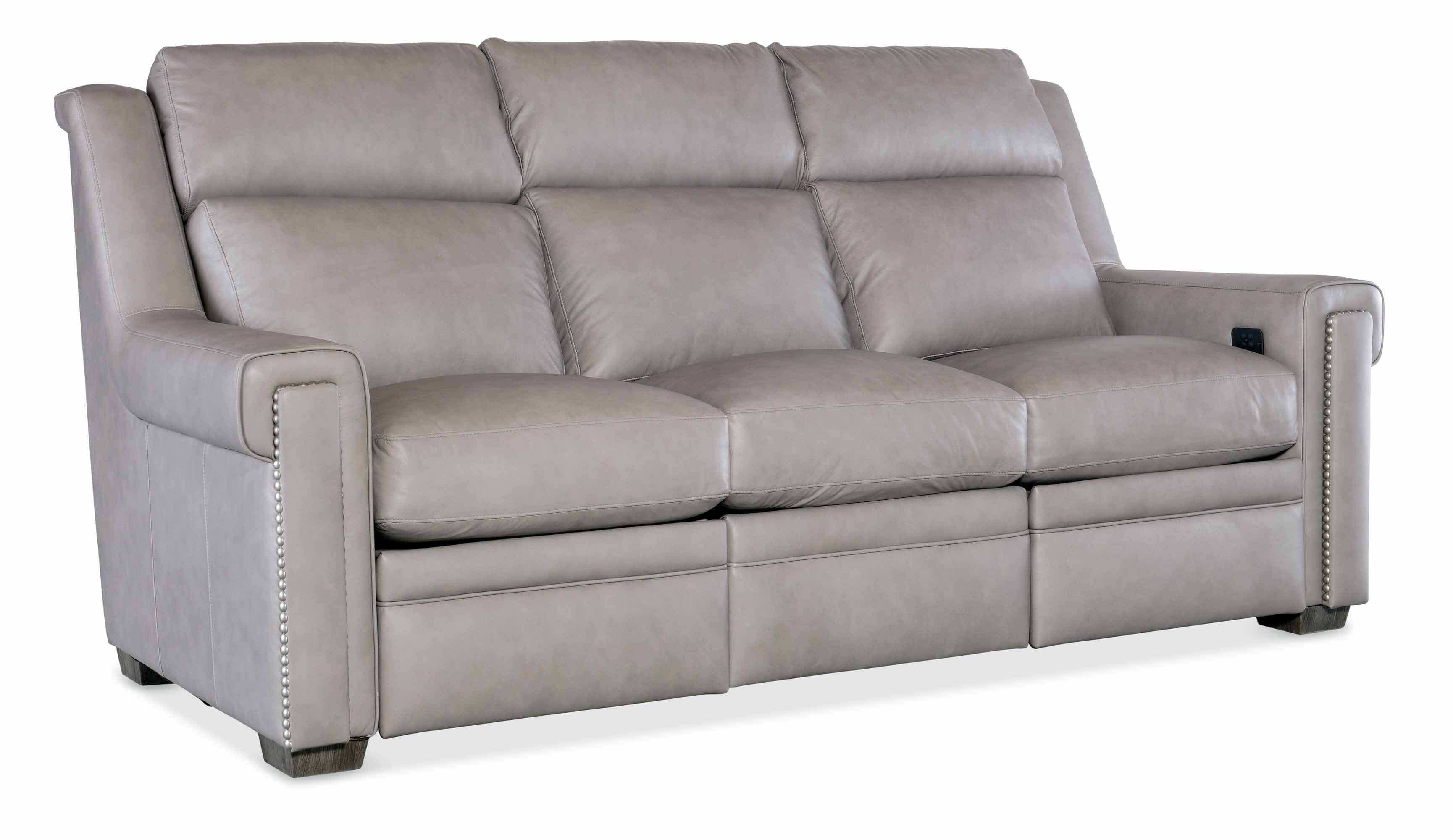 Huntsman Leather Power Reclining Sofa With Articulating Headrest - Image 2