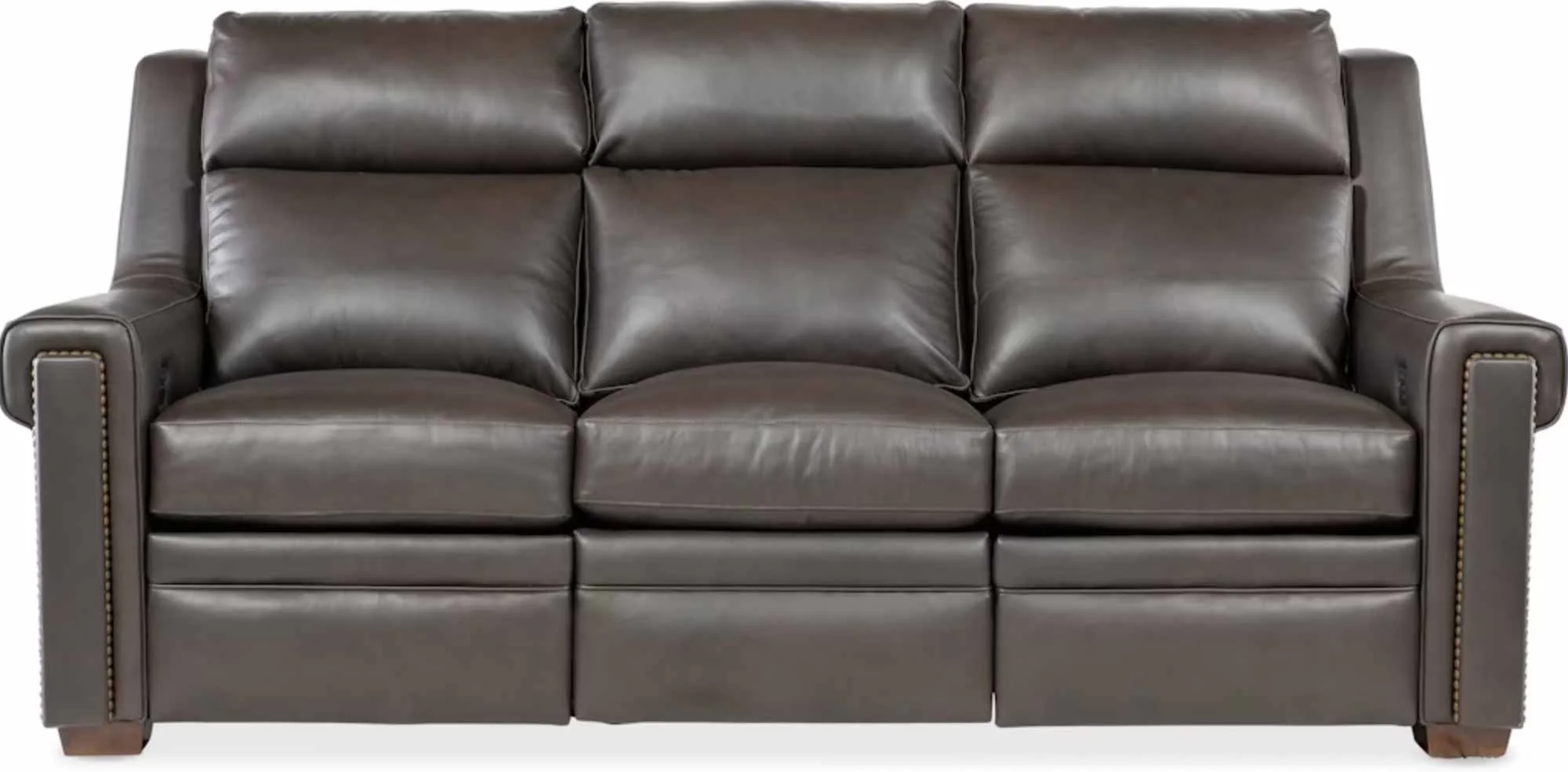 Huntsman Leather Power Reclining Sofa With Articulating Headrest - Image 8