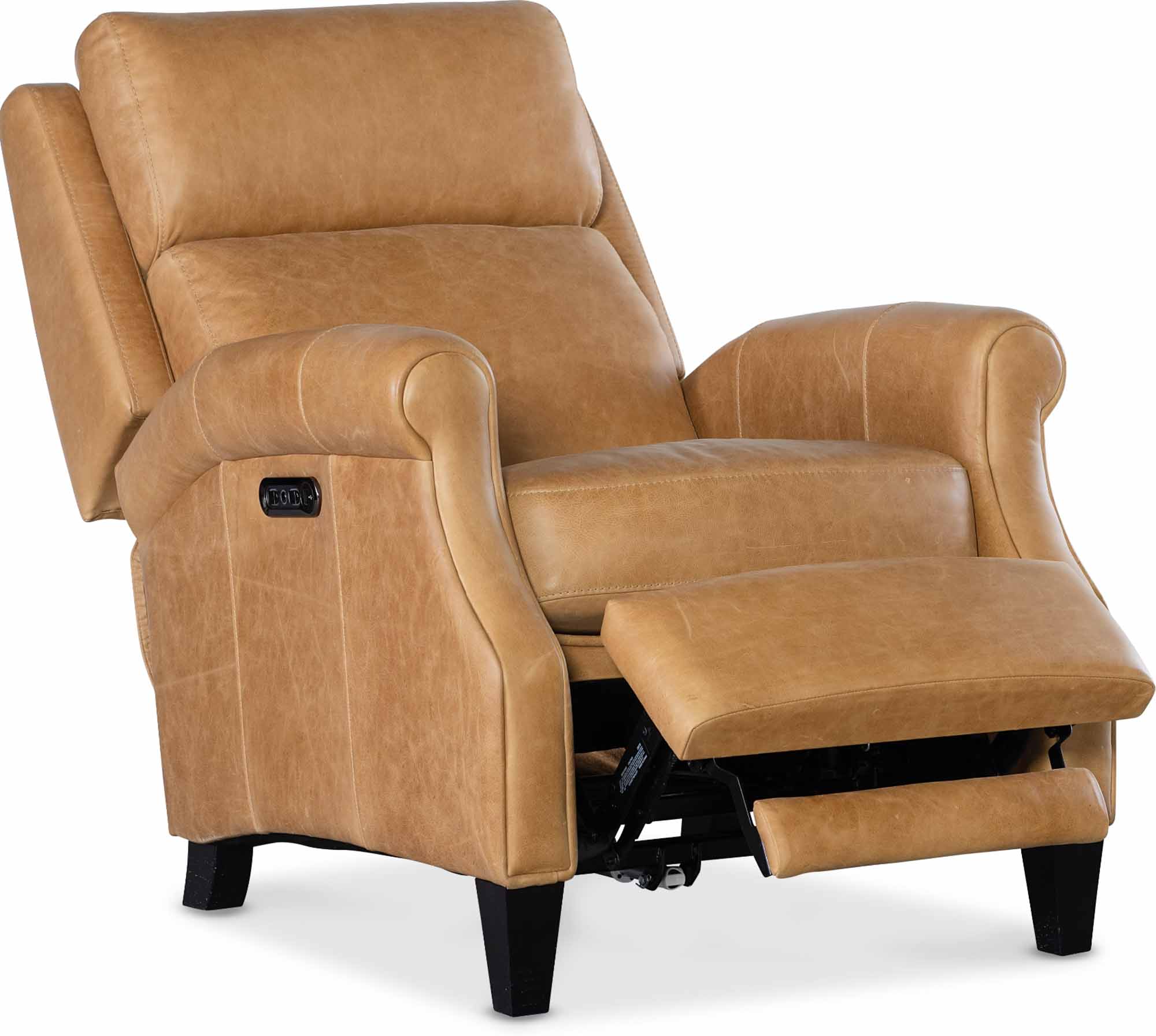 Hurley Leather Power Recliner With Articulating Headrest - Image 5