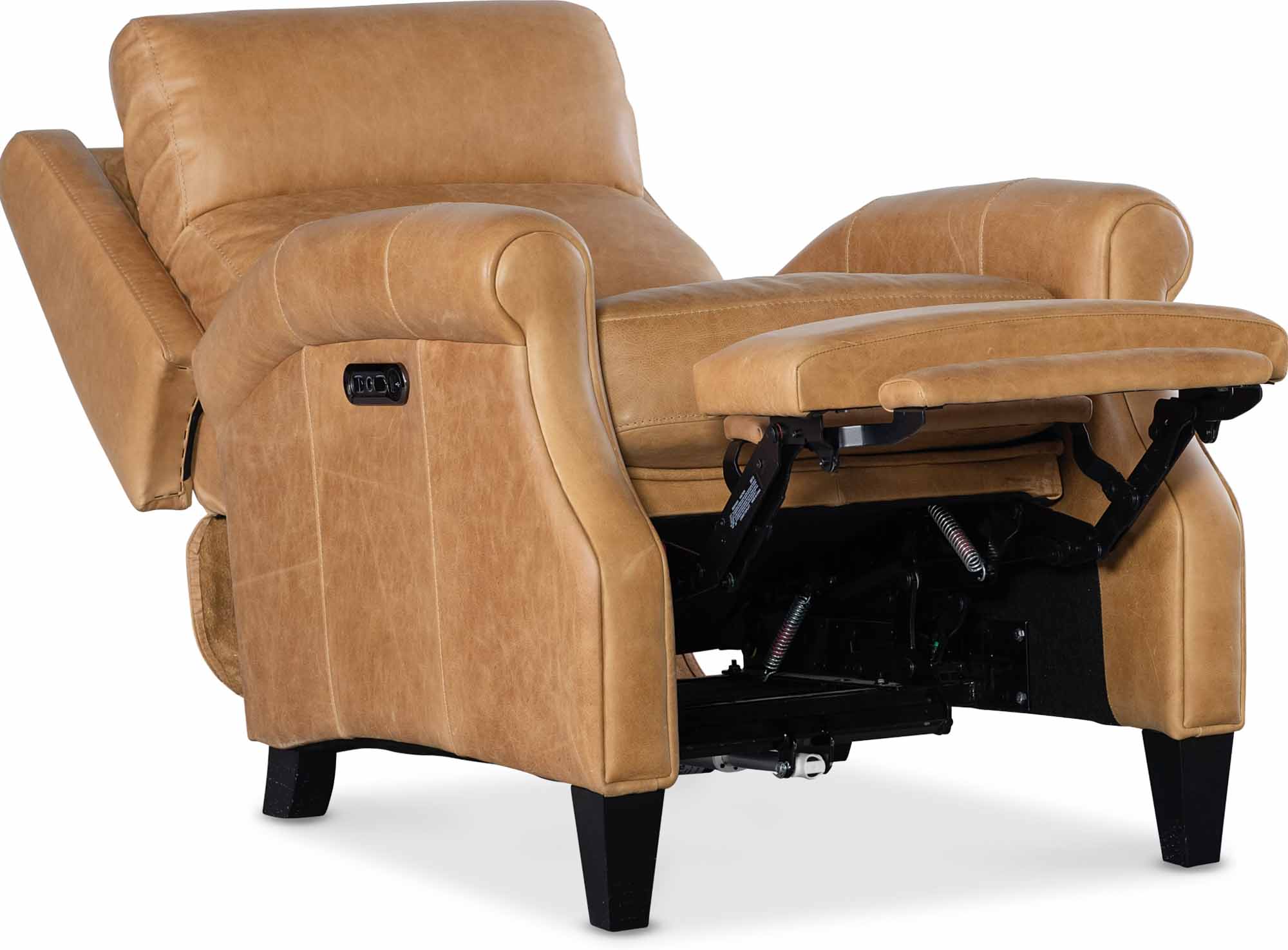 Hurley Leather Power Recliner With Articulating Headrest - Image 6