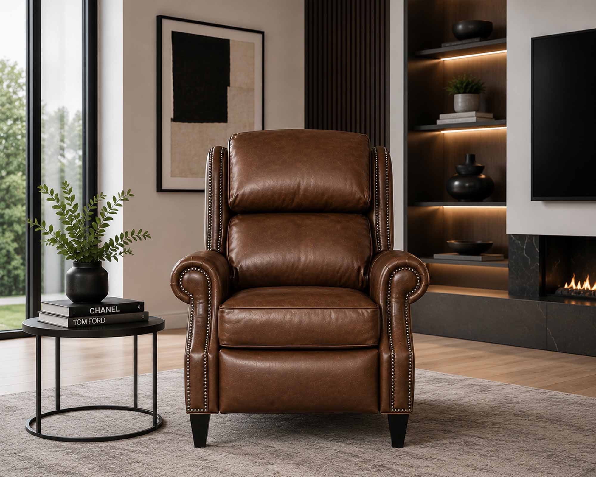 Huss Leather Recliner - Image 10