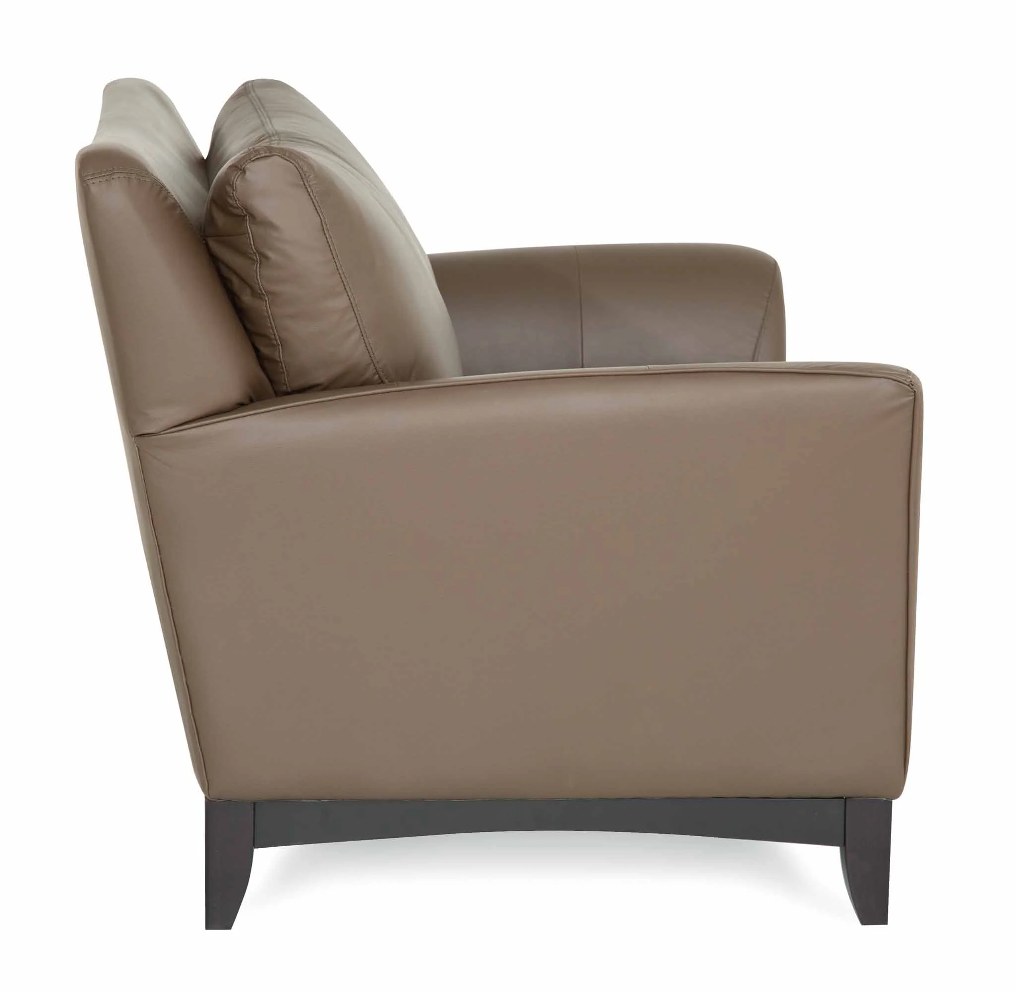 India Leather Loveseat - Image 3