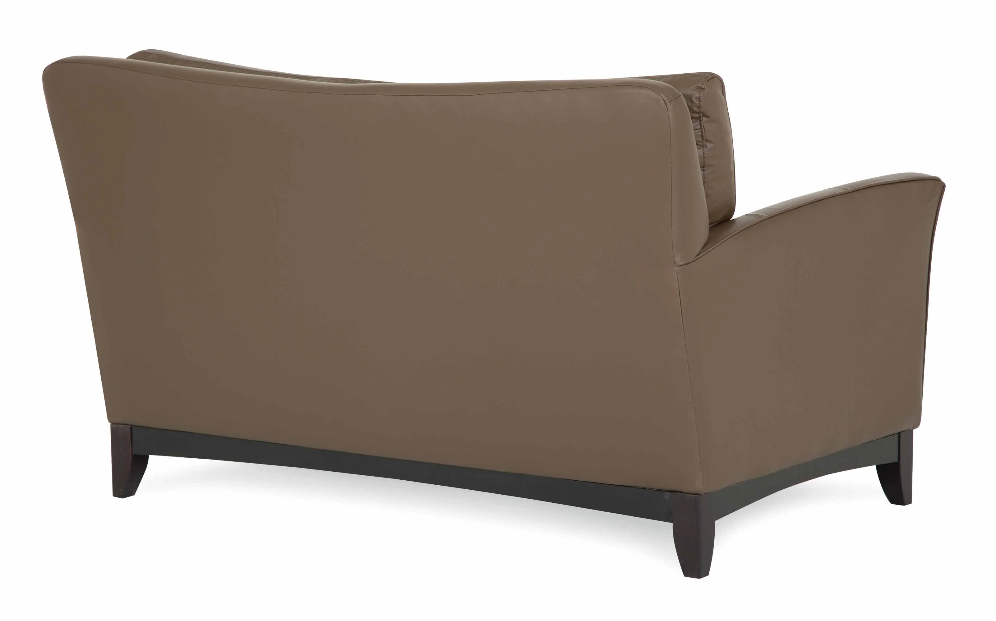 India Leather Loveseat - Image 4