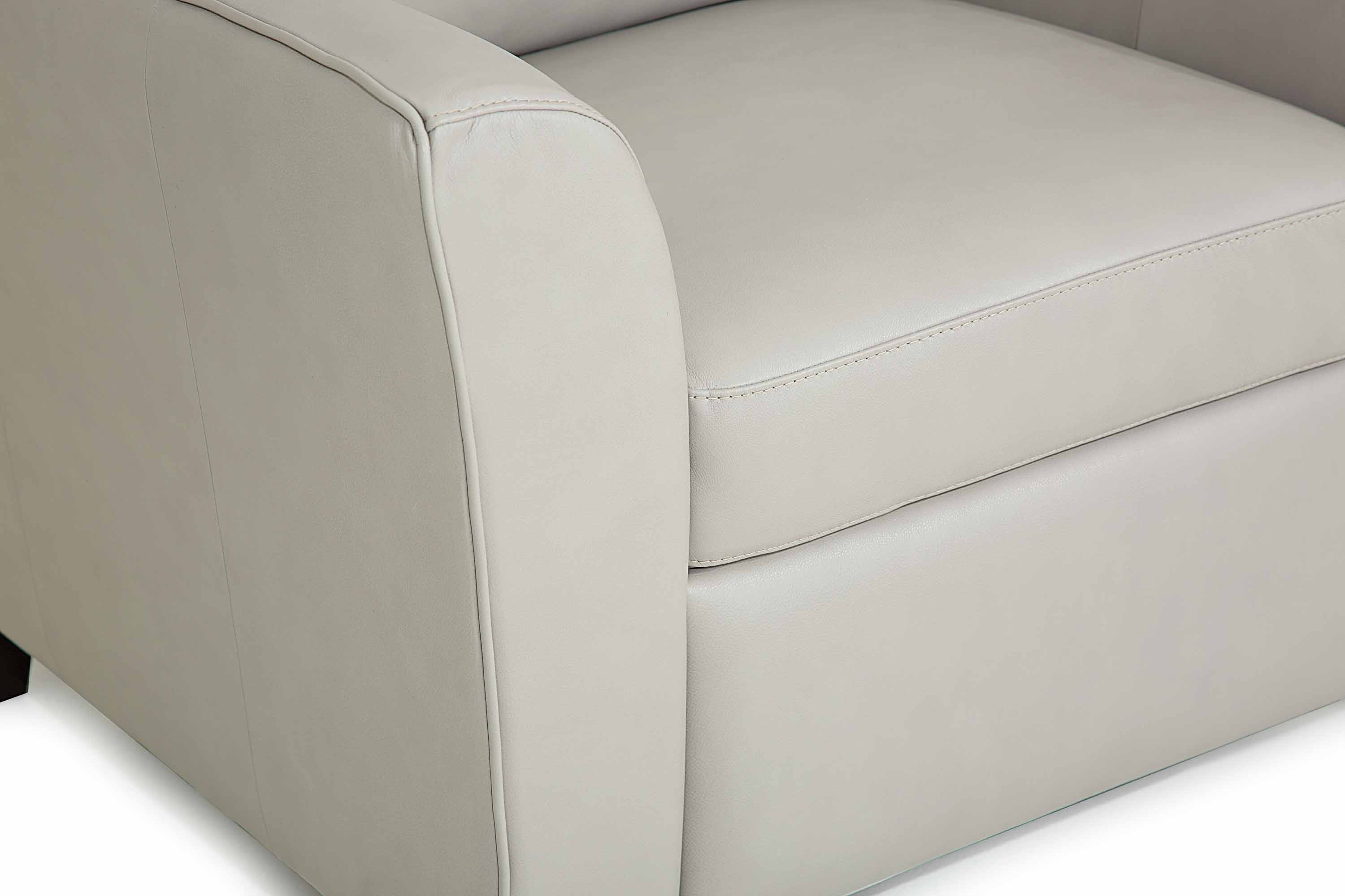 India Leather Loveseat - Image 5