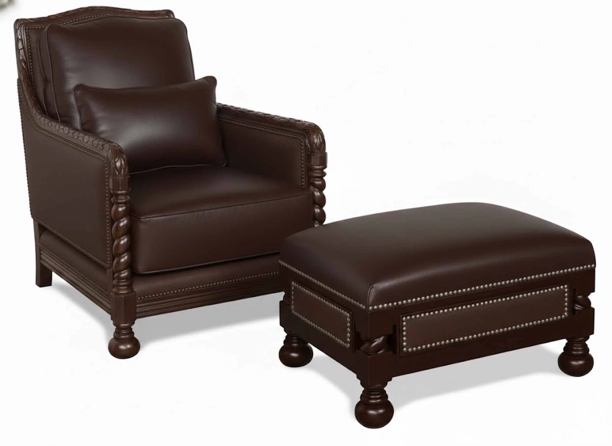 Ingrid Leather Chair - Image 7