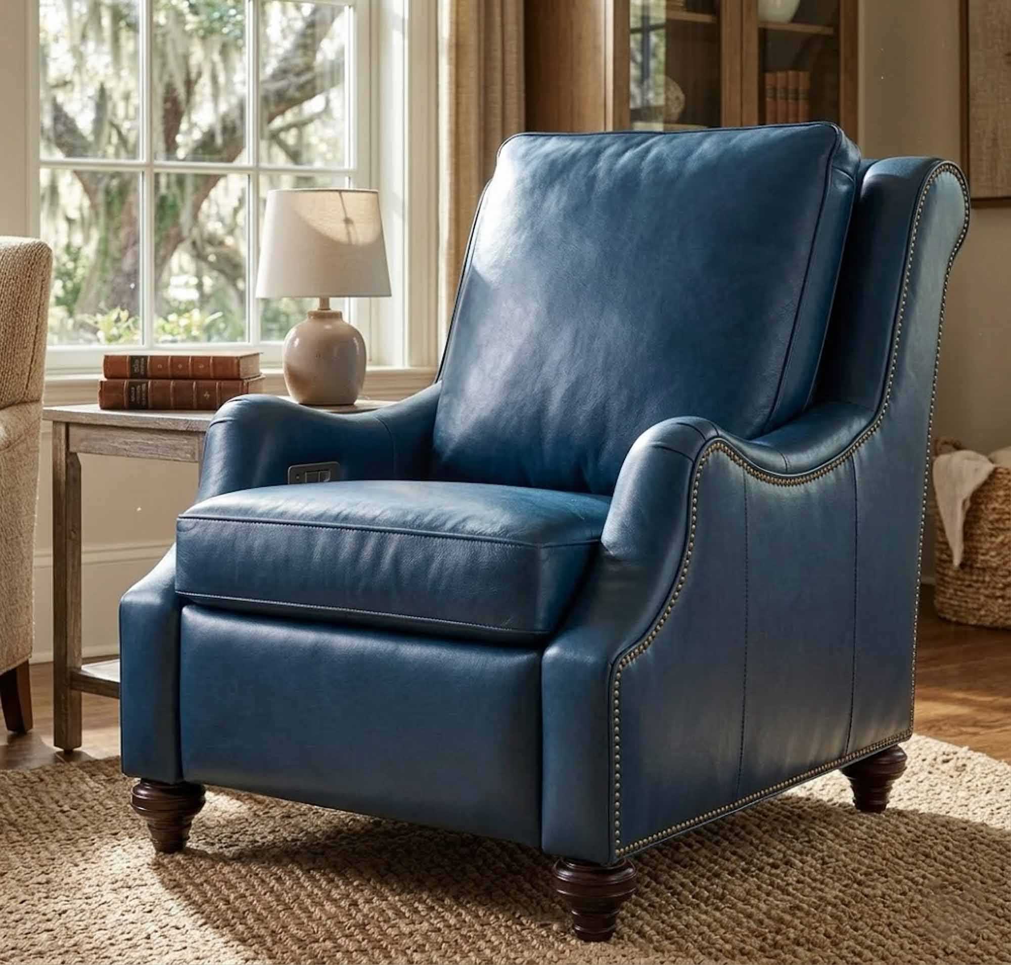 Jake Leather Power Recliner - Image 3