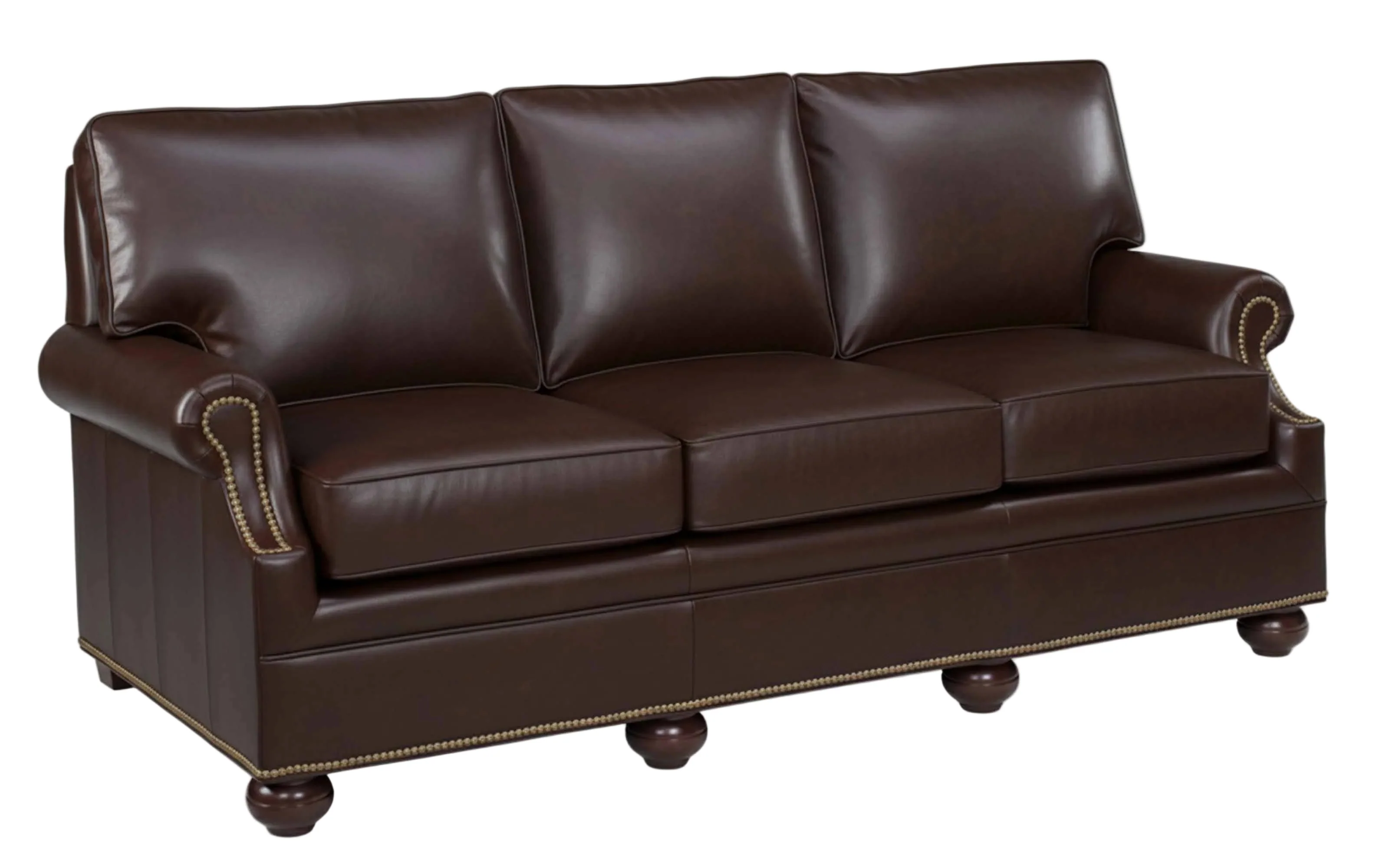 Jarrett Leather Loveseat - Image 5