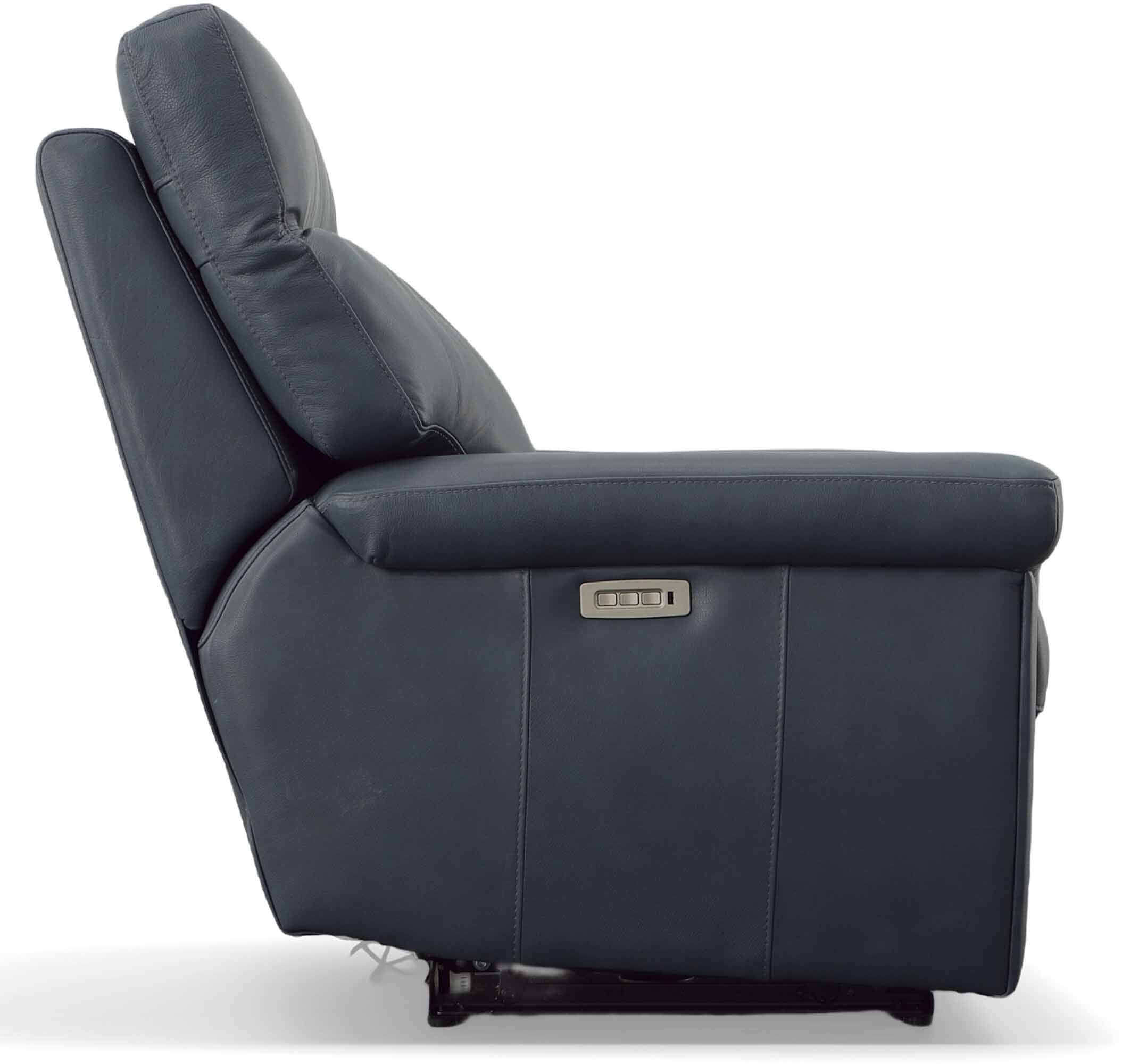 Jett Leather Power Reclining Zero Gravity Loveseat With Articulating Headrest - Image 2