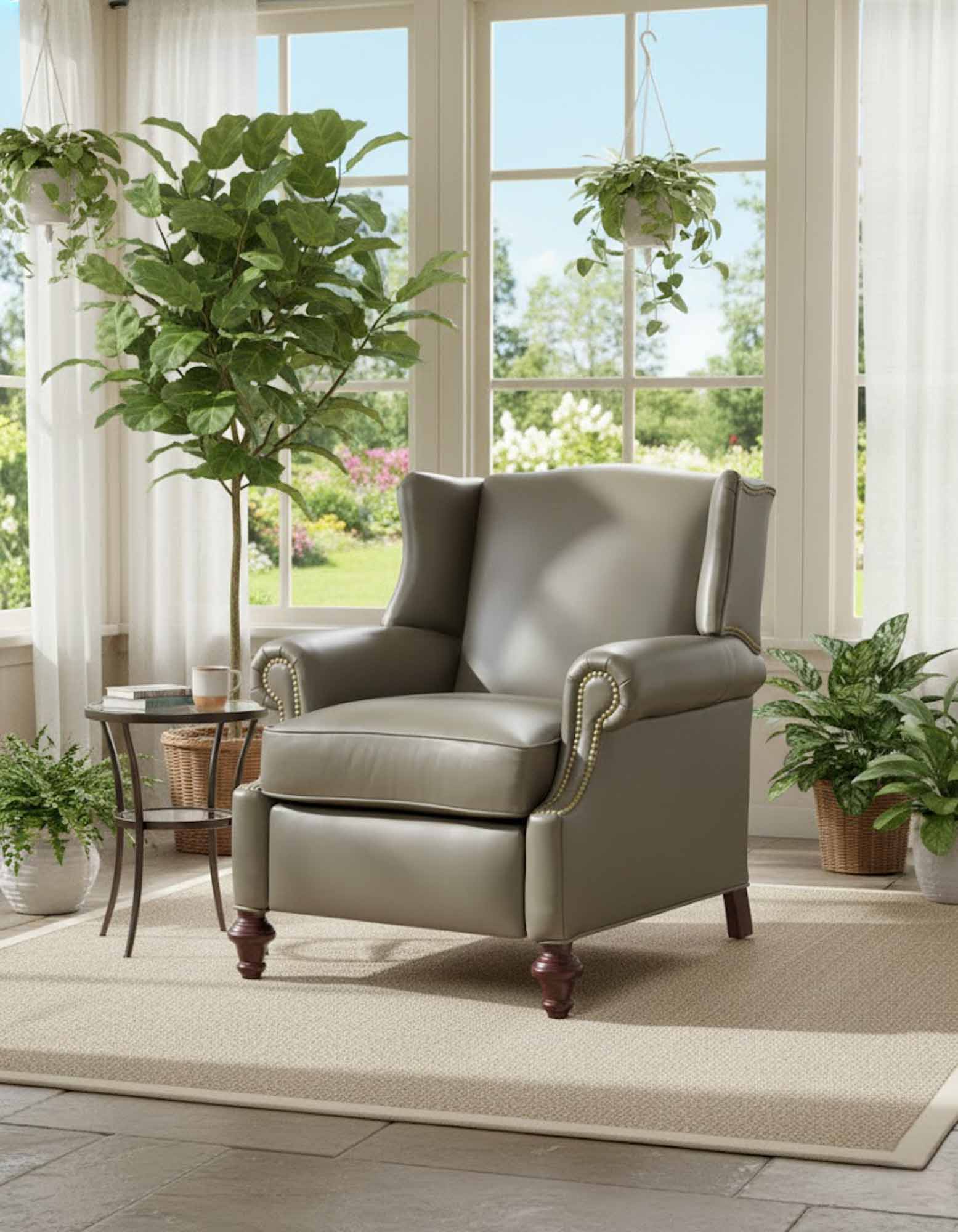 Jimmy Leather Recliner - Image 2