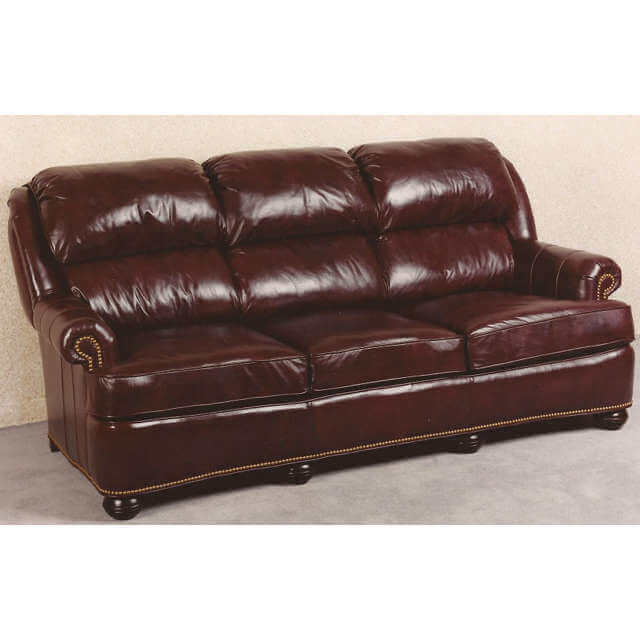 Justin Leather Sofa - Image 5