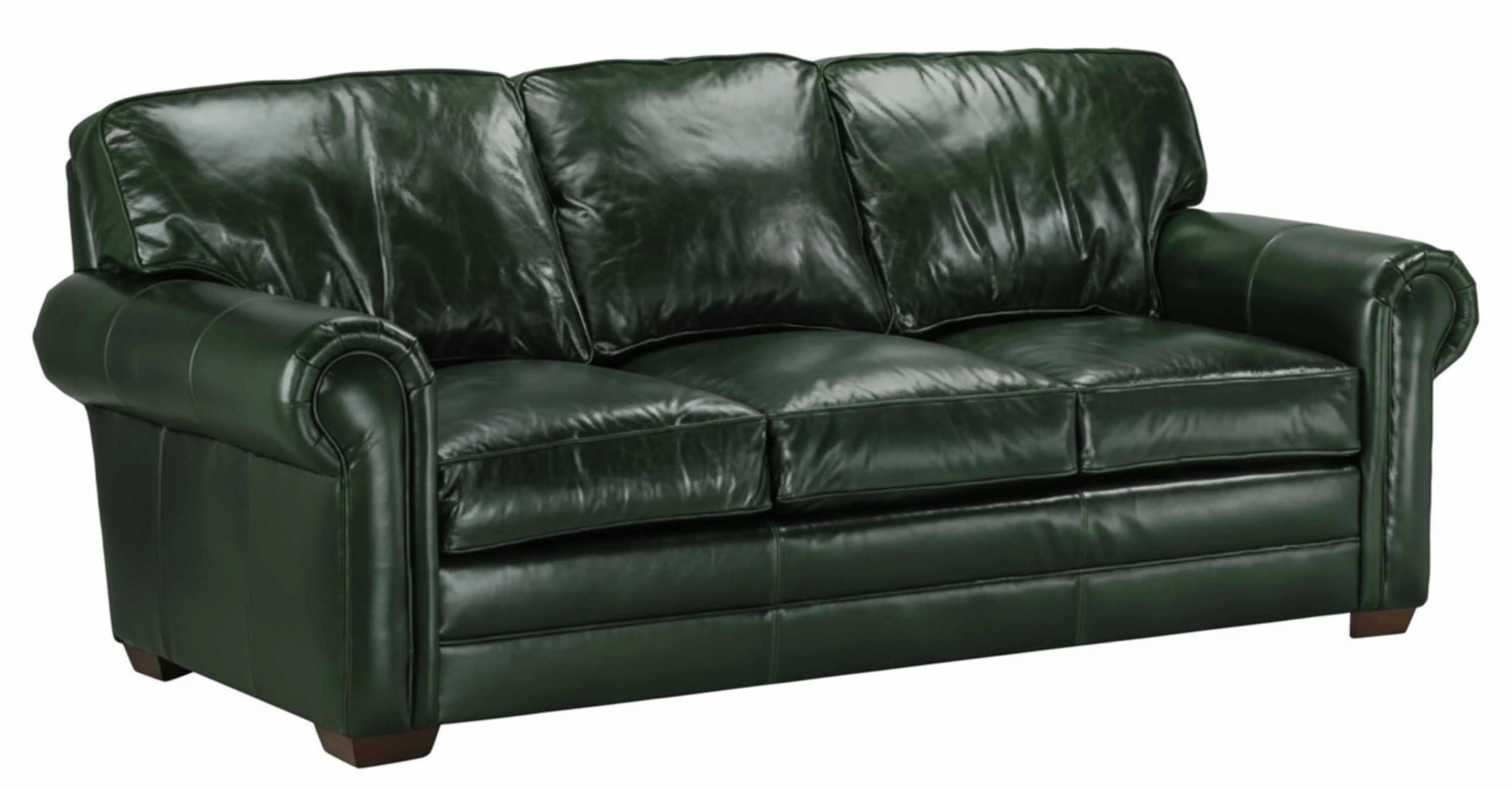 Kahne Leather Queen Size Sofa Sleeper - Image 3