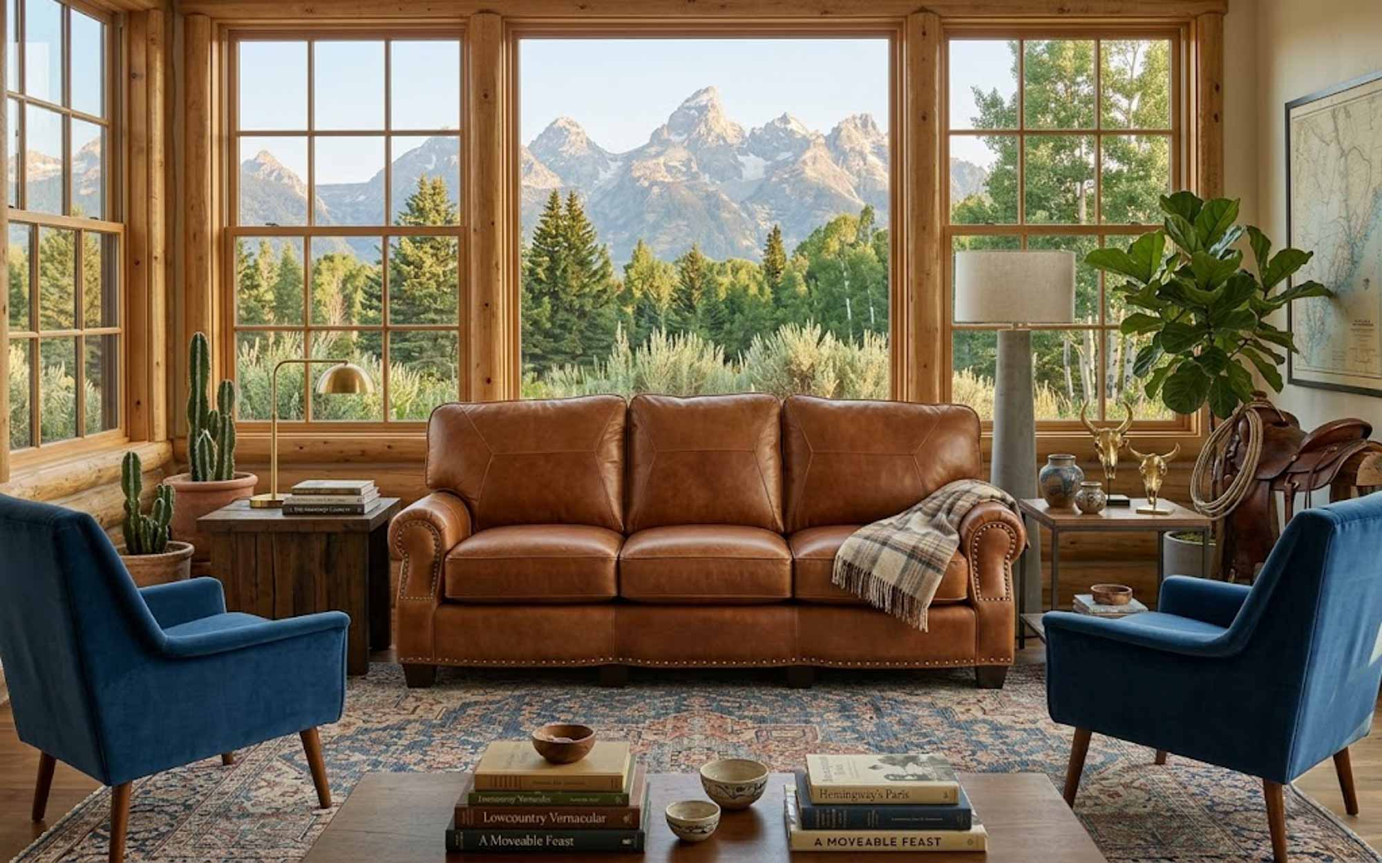 Keaton Leather Sofa - Image 9