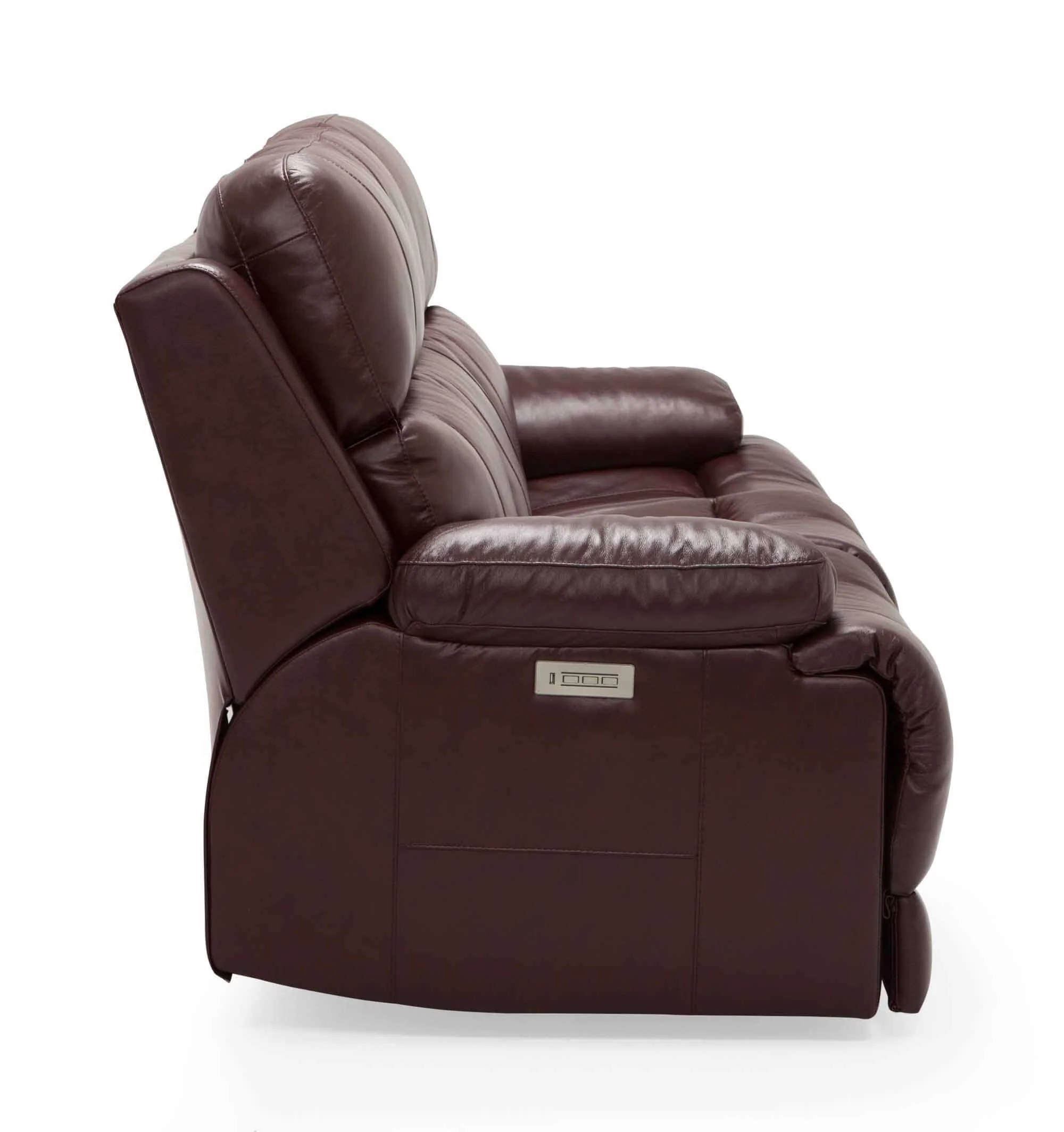 Kenaston Leather Power Reclining Loveseat With Articulating Headrest - Image 3