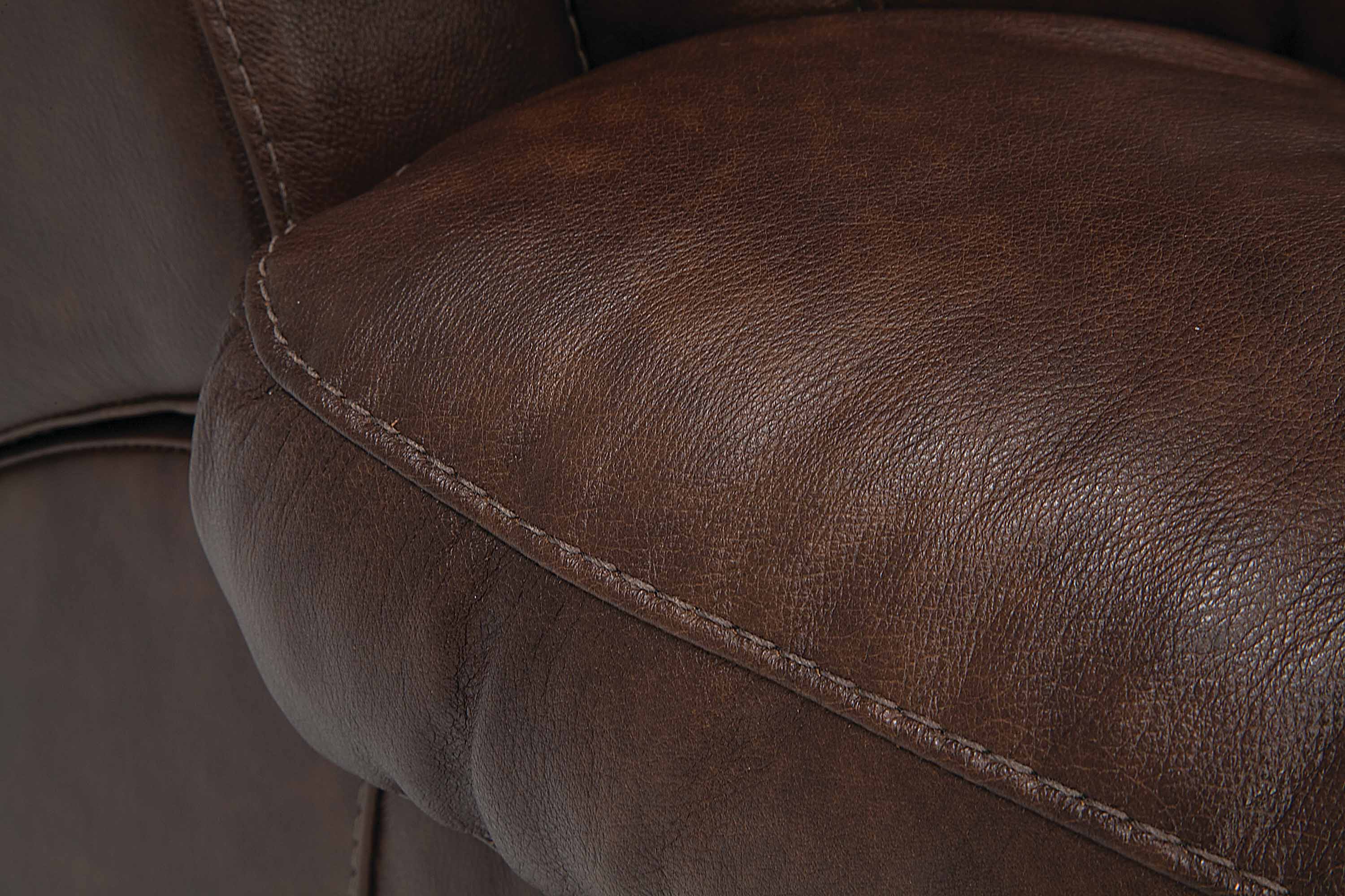 Kenaston Leather Wallhugger Power Recliner With Articulating Headrest - Image 6