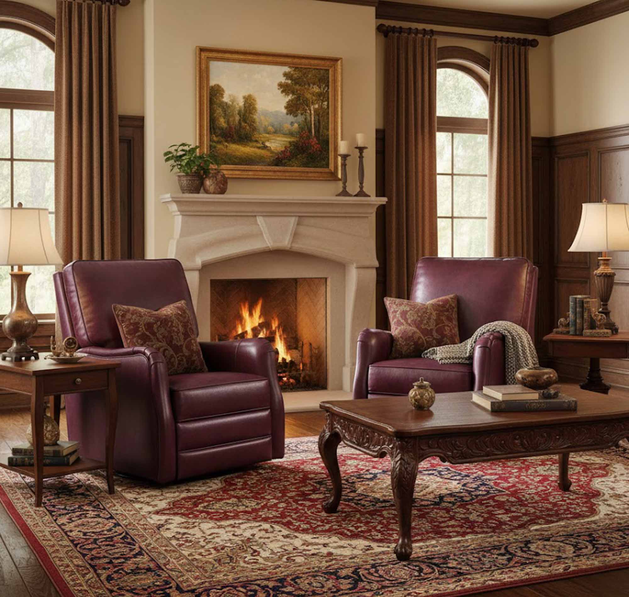 Kevin Leather Swivel Glider Recliner - Image 6