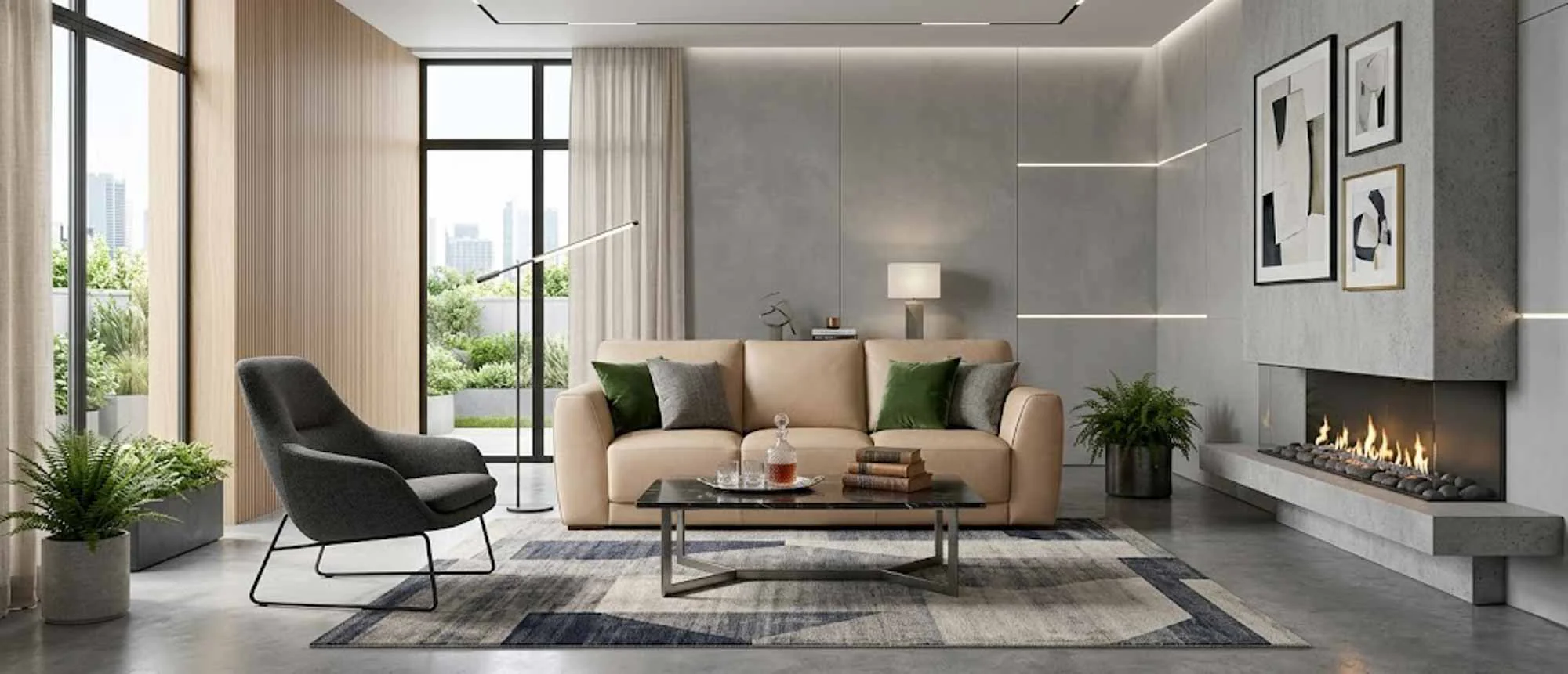 Keys Leather Sofa - Image 10