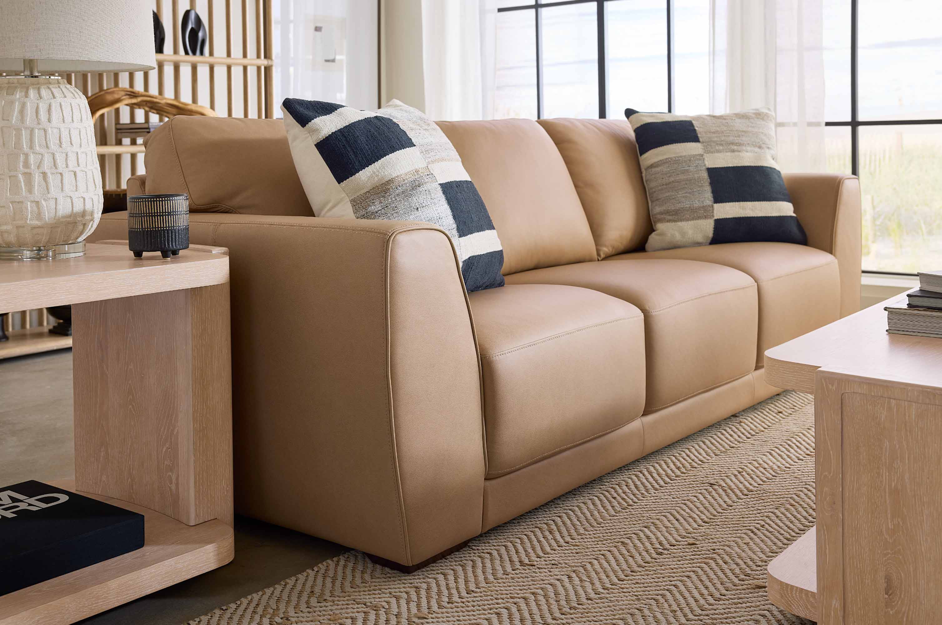 Keys Leather Sofa - Image 7
