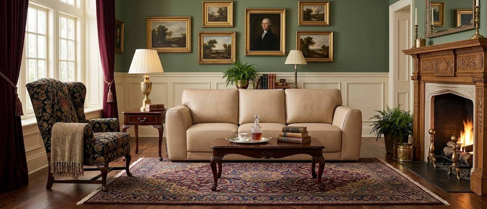 Keys Leather Sofa - Image 9
