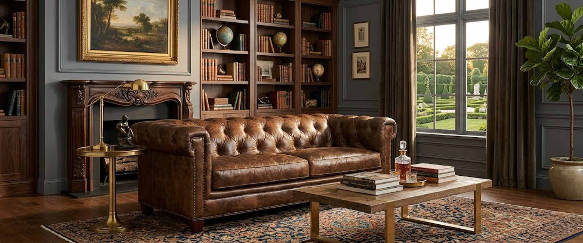 Kimberly Leather Sofa - Image 5