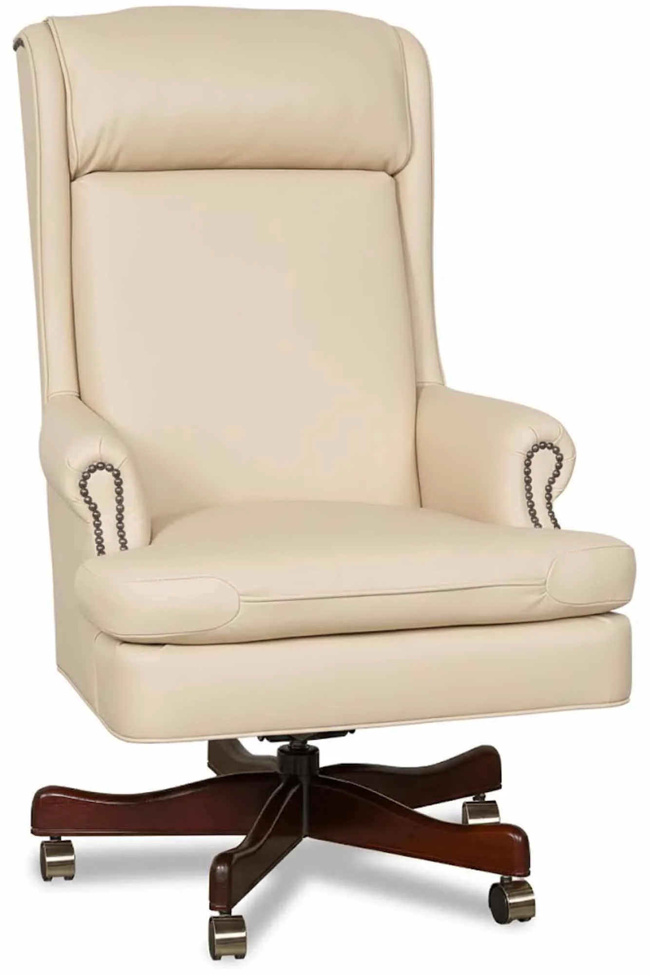 Kincaid Leather Swivel Tilt Chair - Image 5