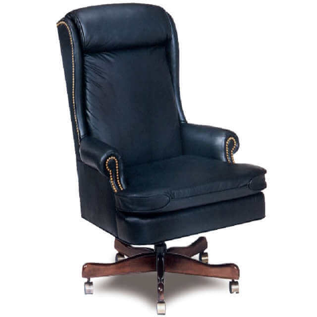 Kincaid Leather Swivel Tilt Chair - Image 6