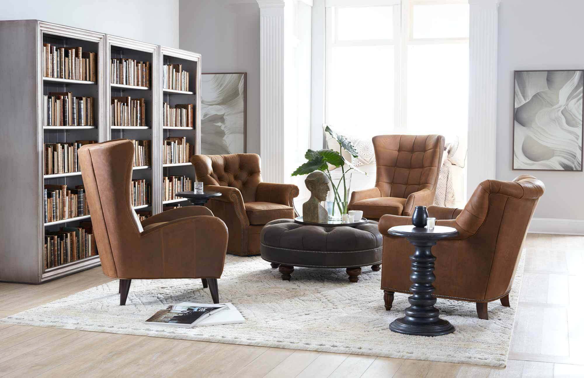 Kirby Leather Chair - Image 15