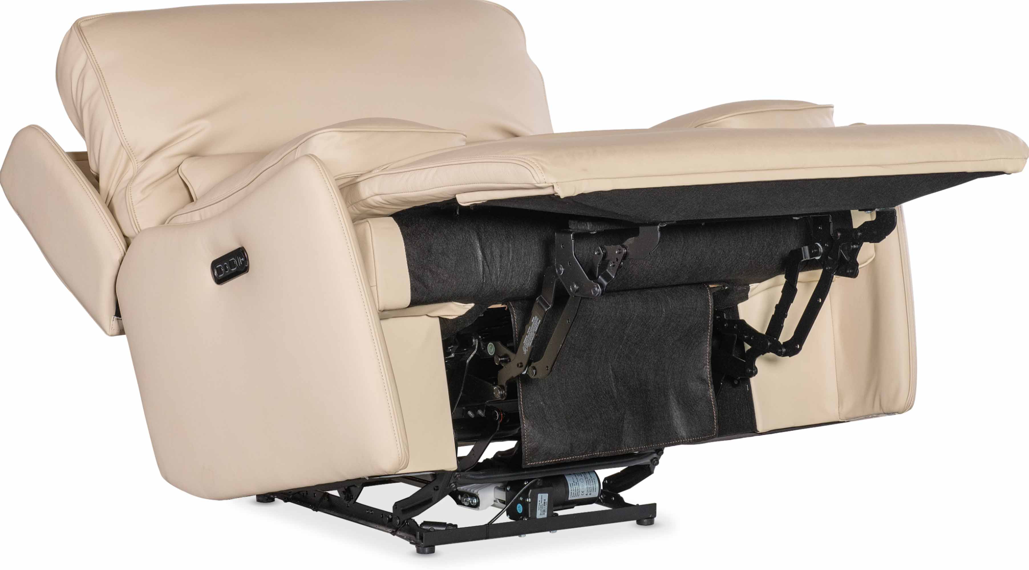 Kramer Leather Zero Gravity Power Recliner With Articulating Headrest - Image 6