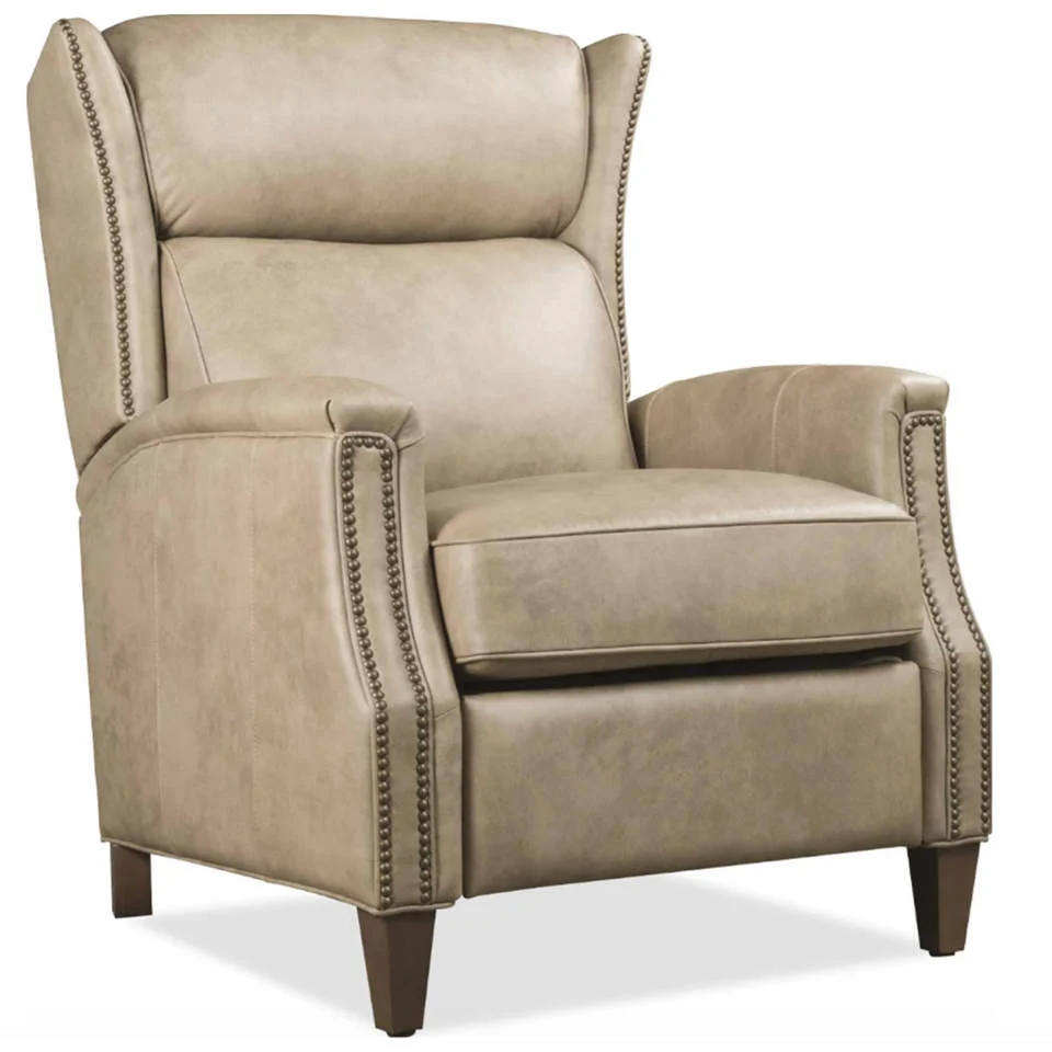 Lansing Leather Power Recliner With Articulating Headrest