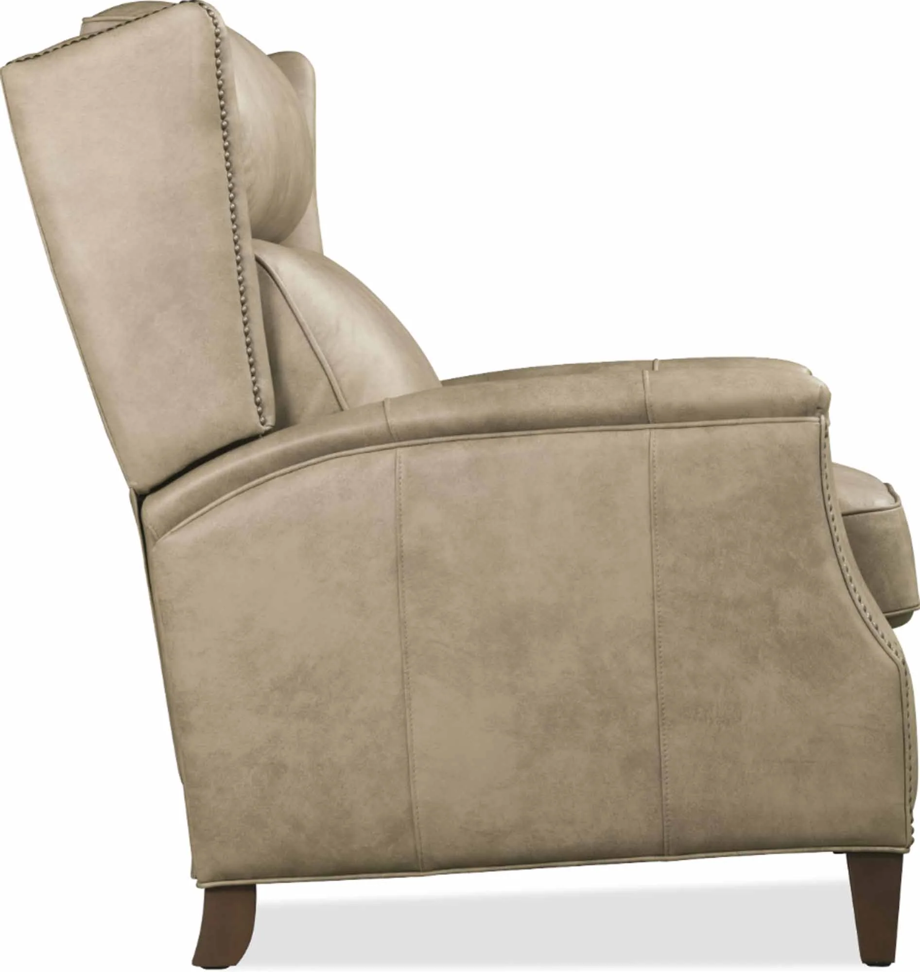 Lansing Leather Power Recliner With Articulating Headrest - Image 4