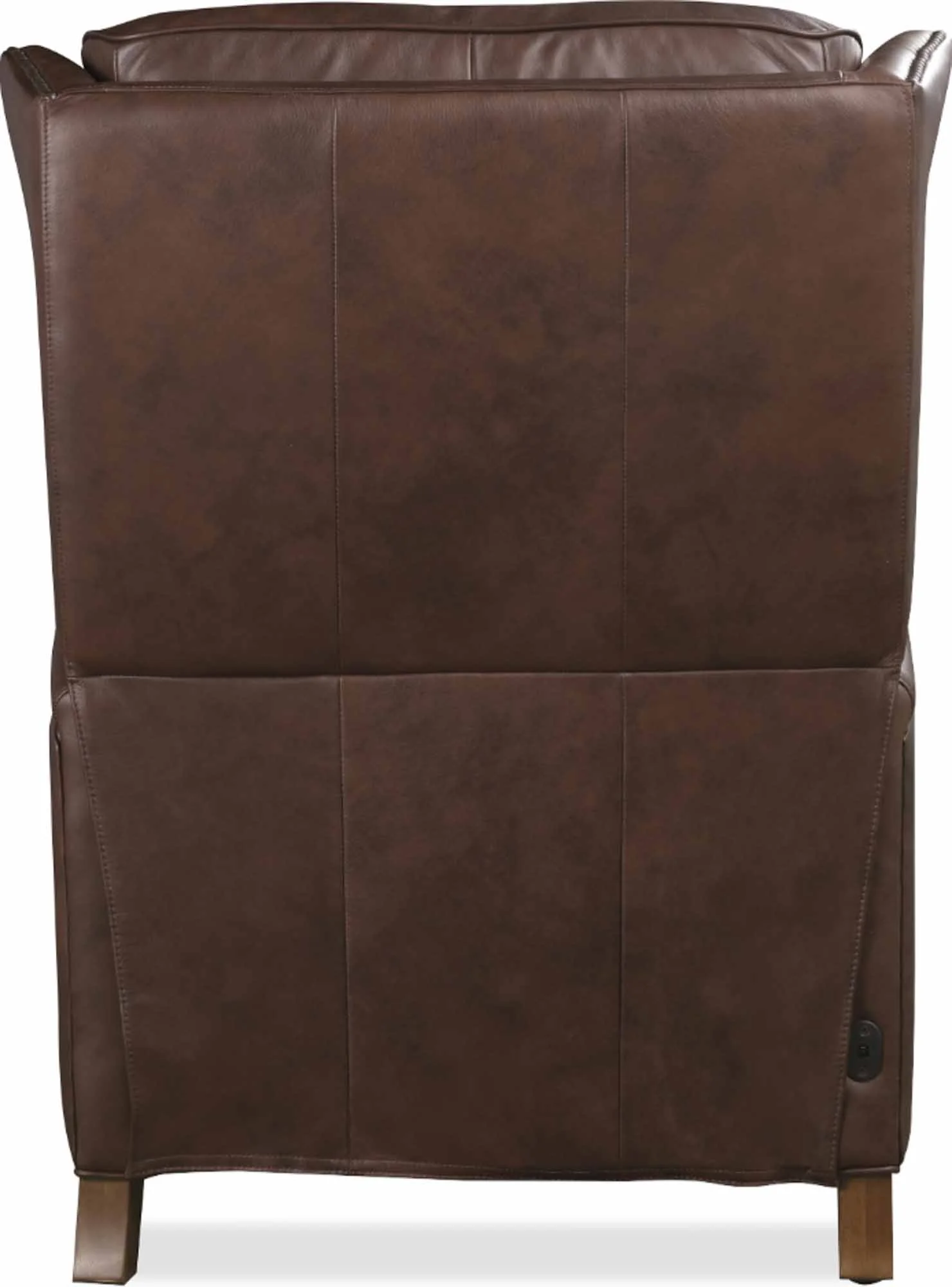 Lansing Leather Power Recliner With Articulating Headrest In Brown - Image 4