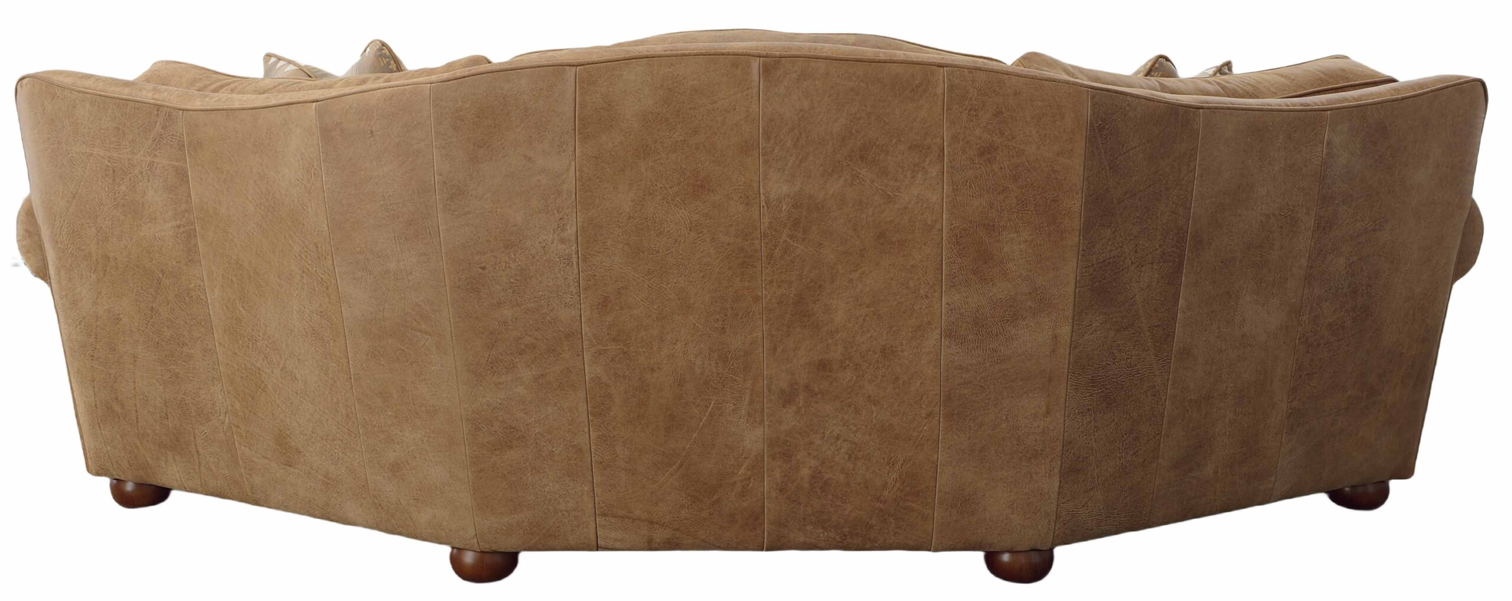 Laredo Leather Conversation Sofa - Image 3